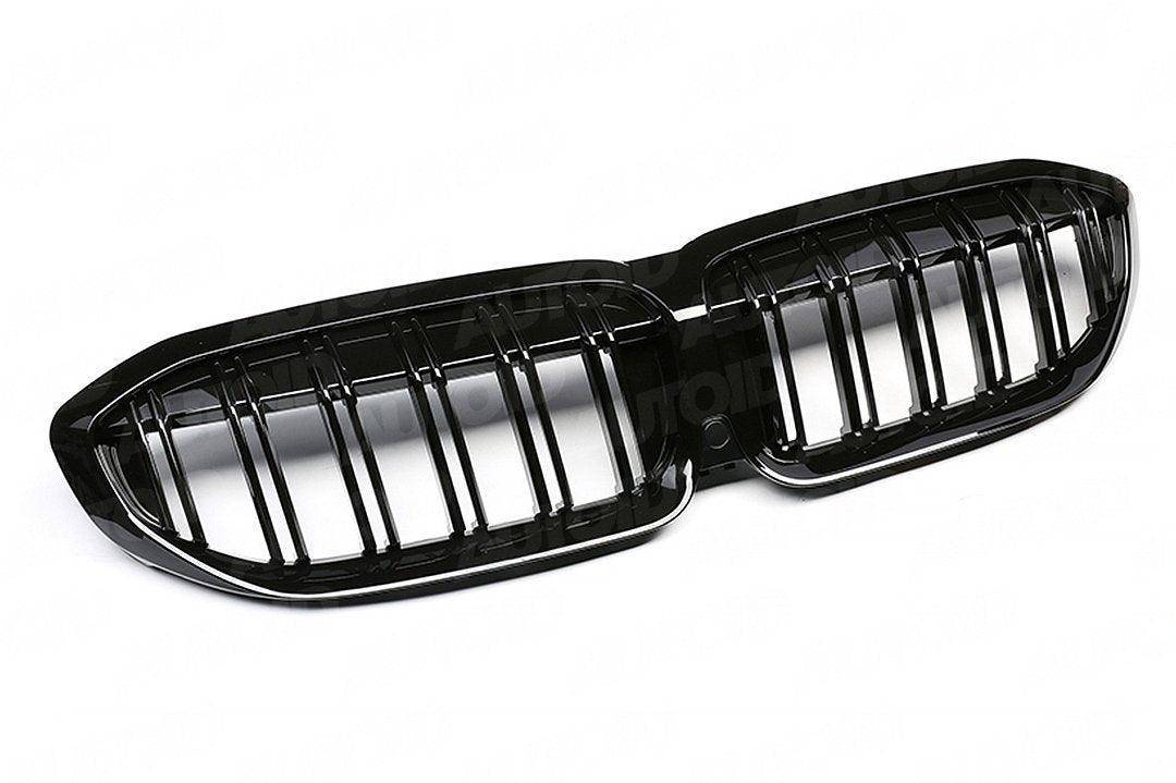 Gloss Black Kidney Grilles for BMW 3 Series by FORM (2019+, G20 G21) FORM Industries