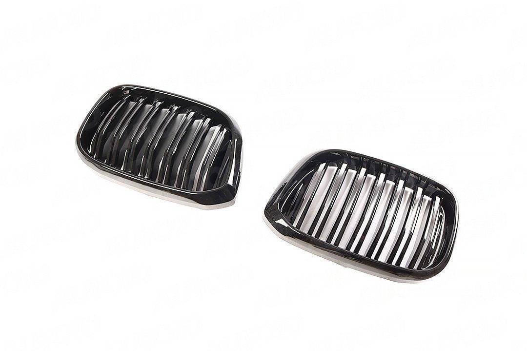 Gloss Black Kidney Grilles for BMW X3 & X4 by FORM (2019-2022, G01 G02) FORM Industries
