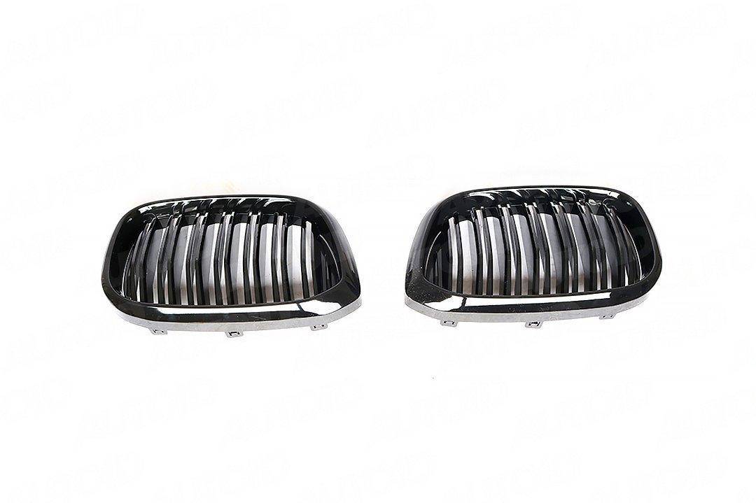 Gloss Black Kidney Grilles for BMW X3 & X4 by FORM (2019-2022, G01 G02) FORM Industries