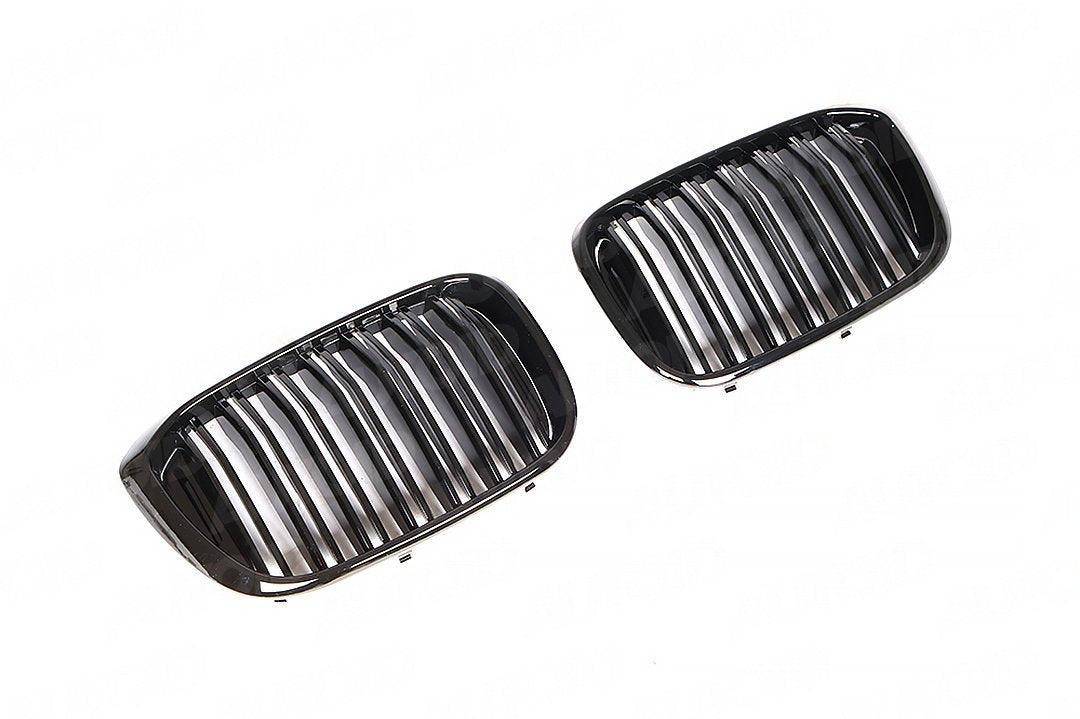 Gloss Black Kidney Grilles for BMW X3 & X4 by FORM (2019-2022, G01 G02) FORM Industries