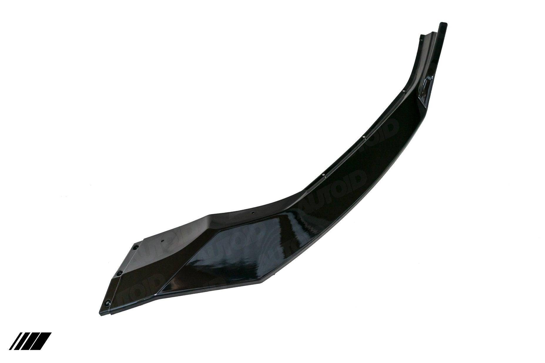 Gloss Black Performance Front Splitter for Audi A3 & S3 by FORM (2020+, 8Y) FORM Industries
