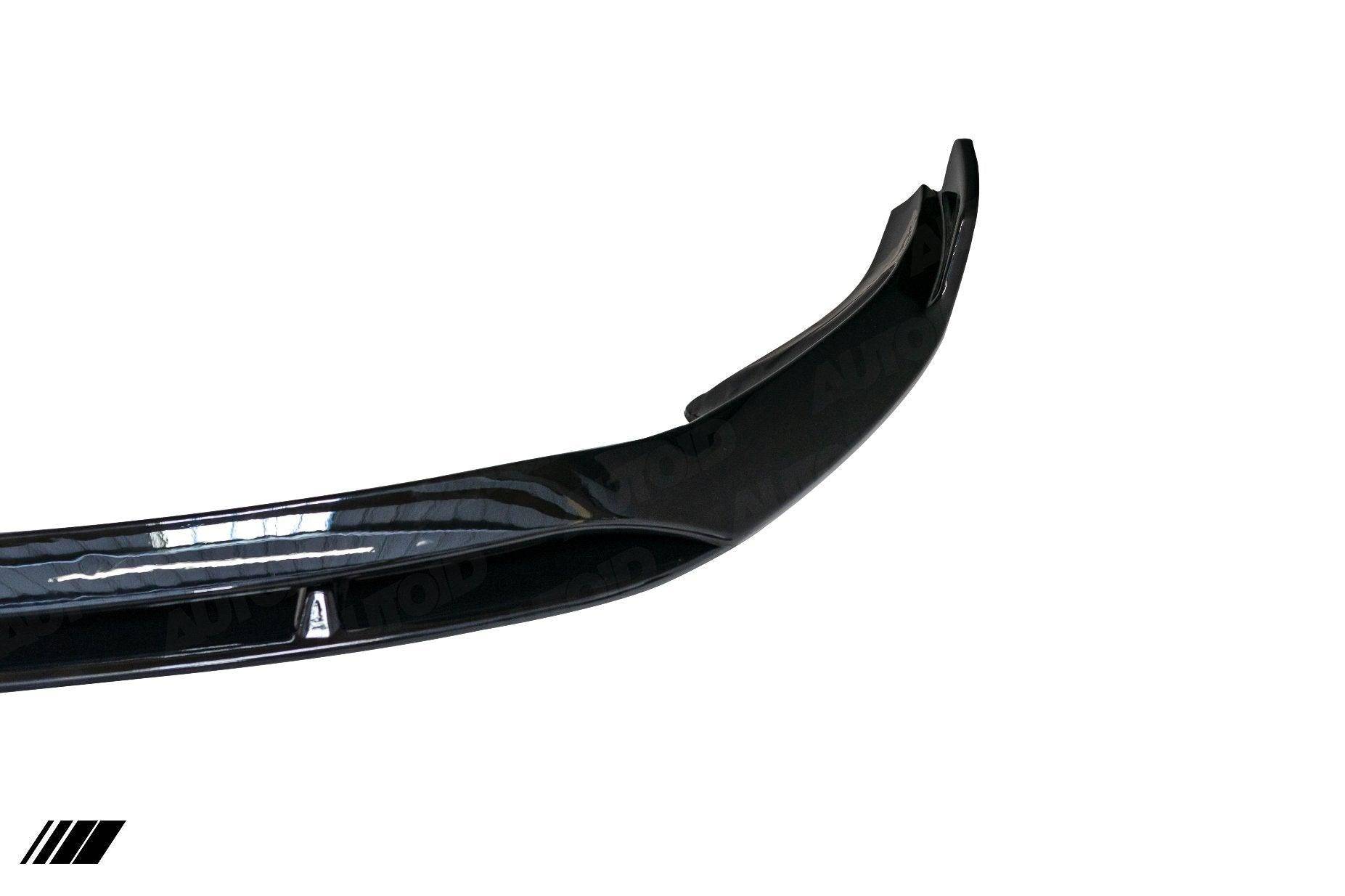 Gloss Black Performance Front Splitter for Mercedes C Class & C63 by FORM (2019+, C205 W205) FORM Industries