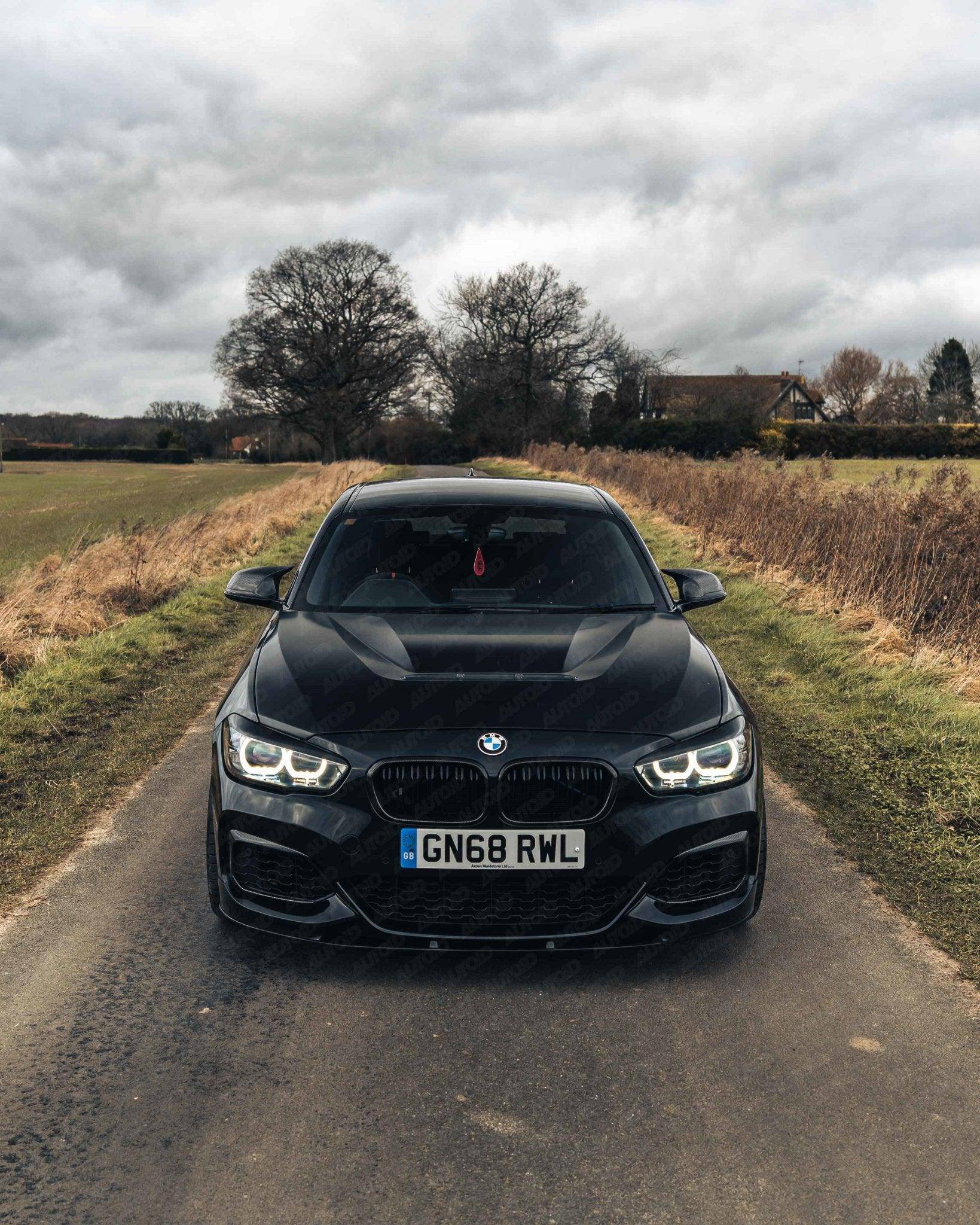 BMW 1 Series, M135i & M140i F20 F21 LCI Gloss Black Performance Front Splitter by FORM (2015-2019) FORM Industries