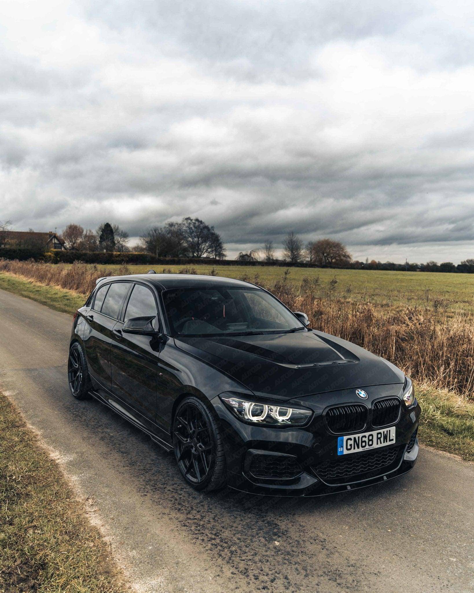BMW 1 Series, M135i & M140i F20 F21 LCI Gloss Black Performance Front Splitter by FORM (2015-2019) FORM Industries