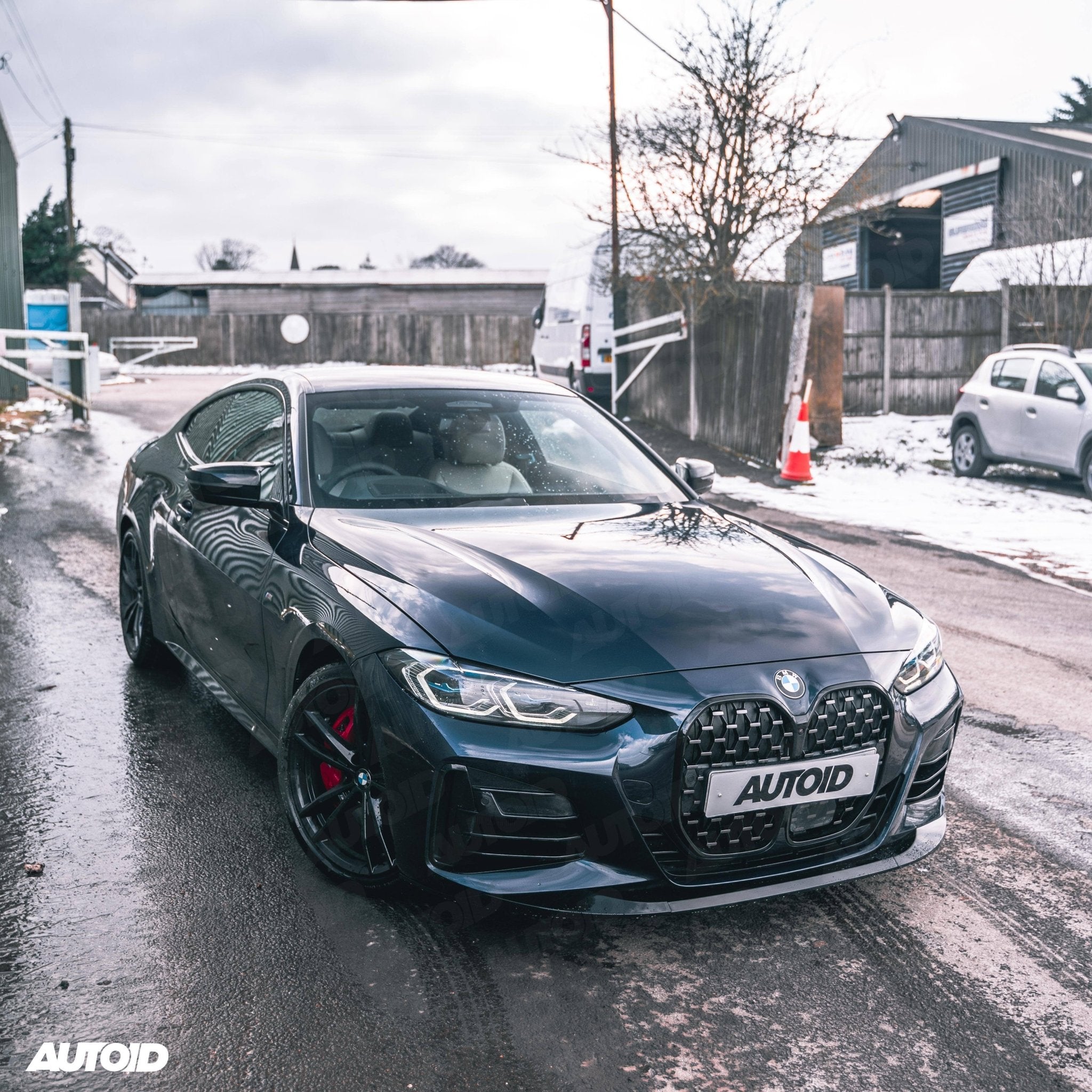Gloss Black Performance Front Splitter for BMW 4 Series by FORM (2020+, G22 G23) FORM Industries