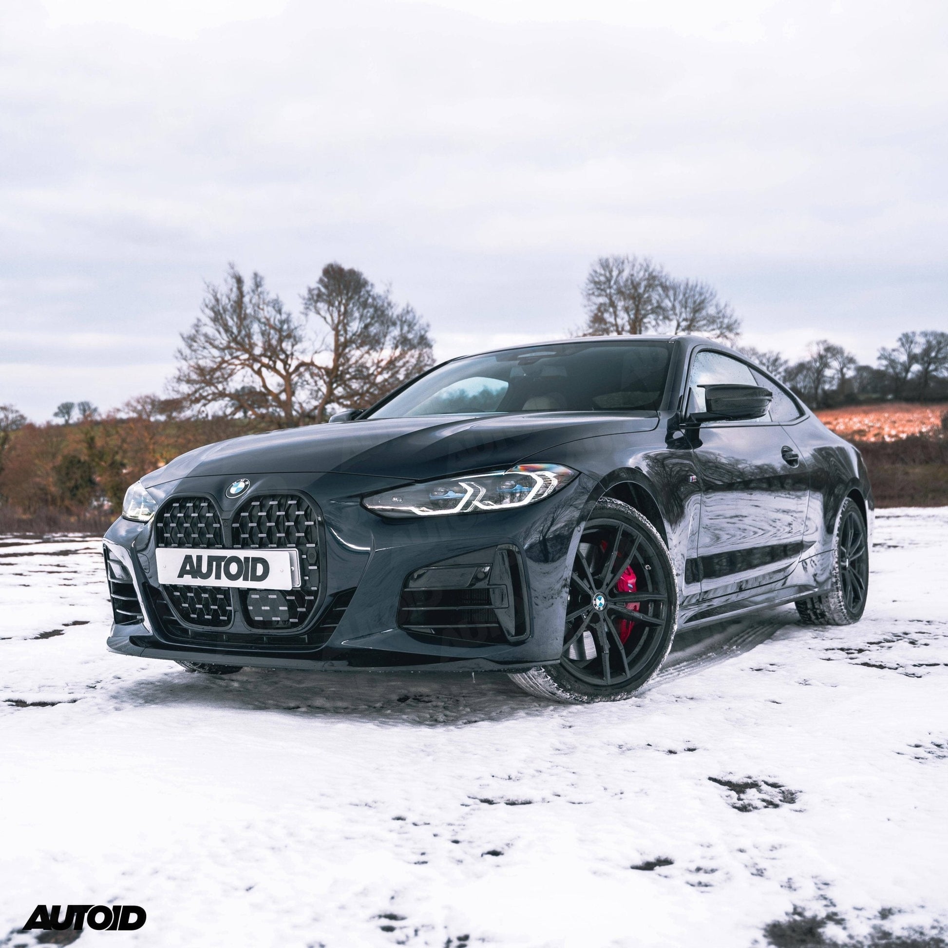 Gloss Black Performance Front Splitter for BMW 4 Series by FORM (2020+, G22 G23) FORM Industries