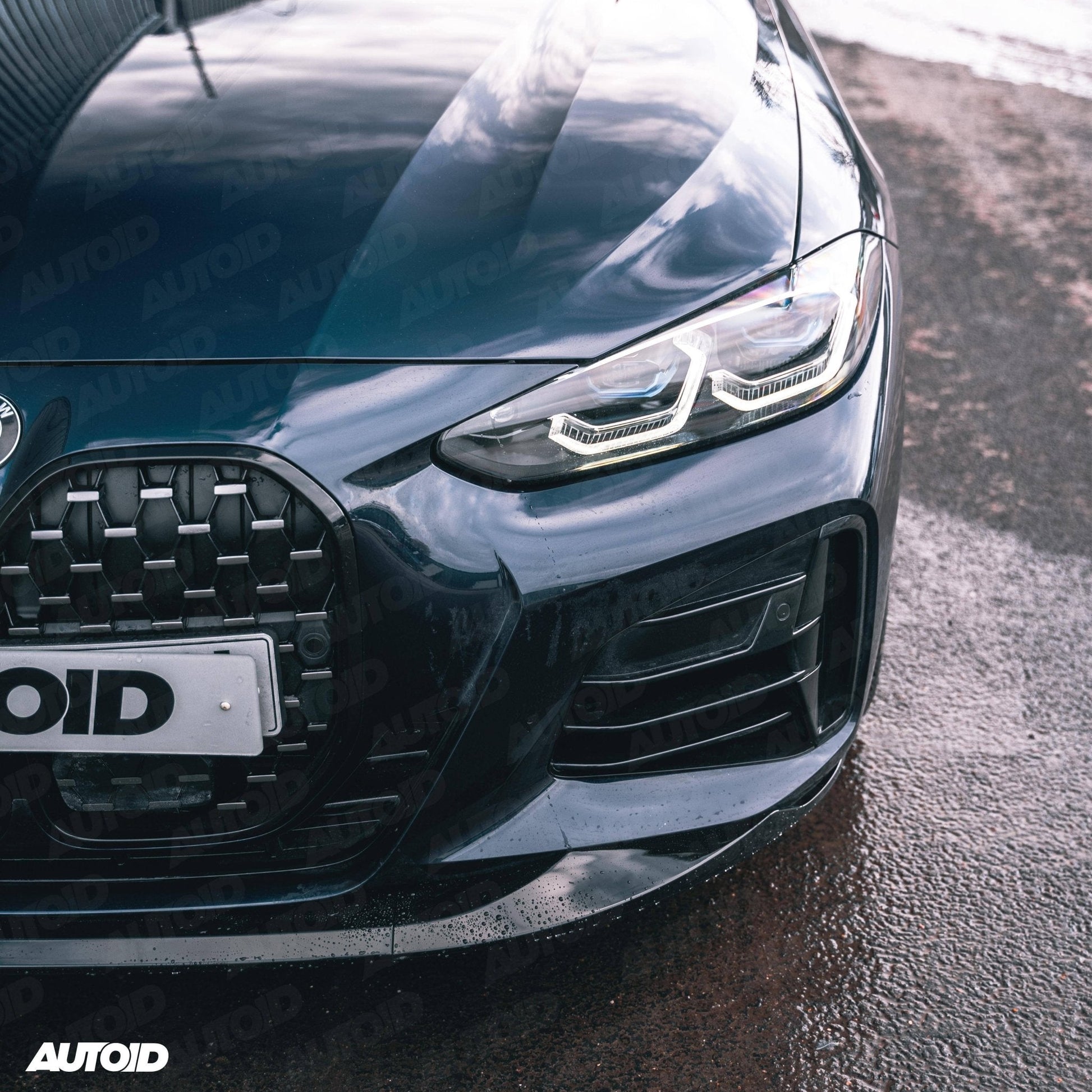 Gloss Black Performance Front Splitter for BMW 4 Series by FORM (2020+, G22 G23) FORM Industries