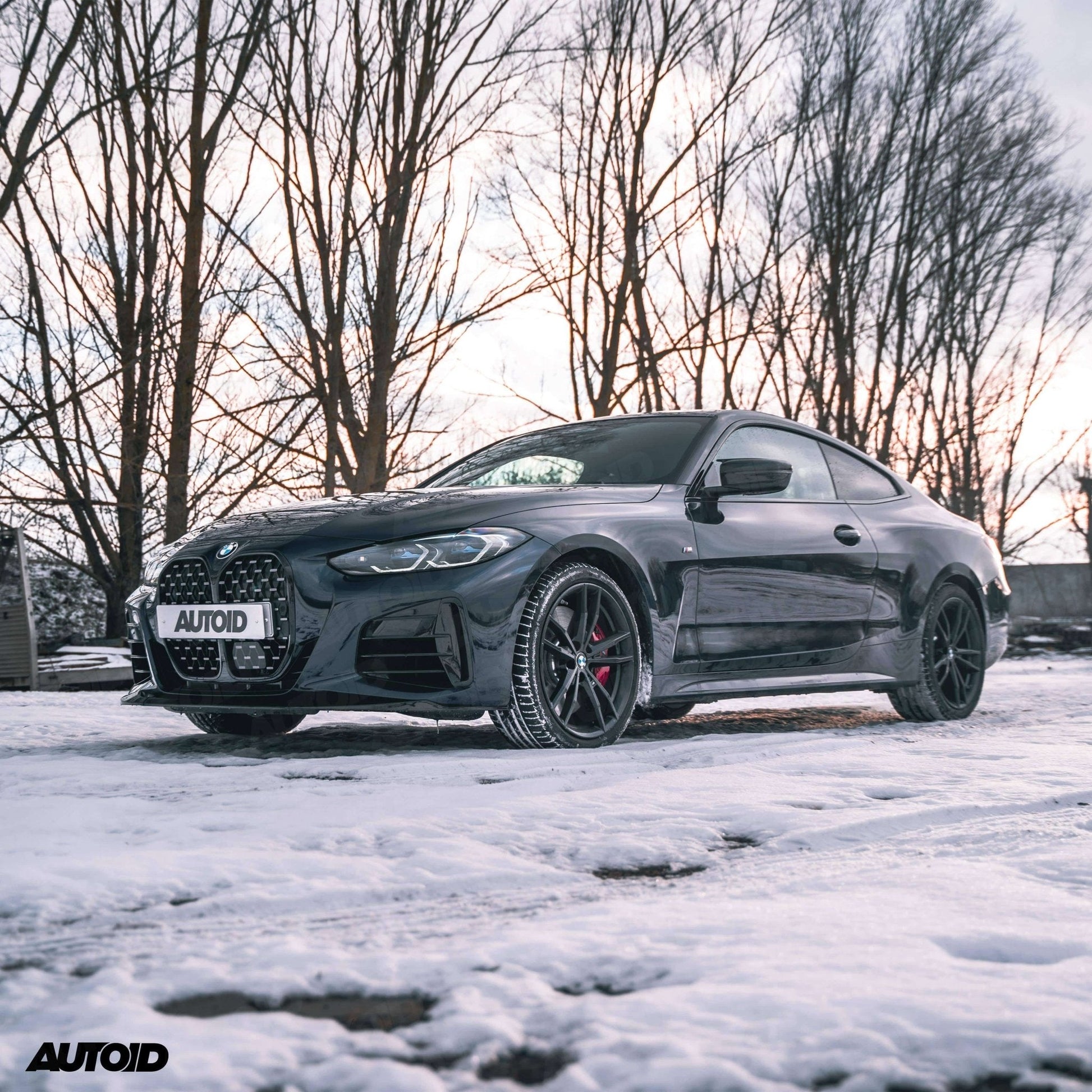 Gloss Black Performance Front Splitter for BMW 4 Series by FORM (2020+, G22 G23) FORM Industries