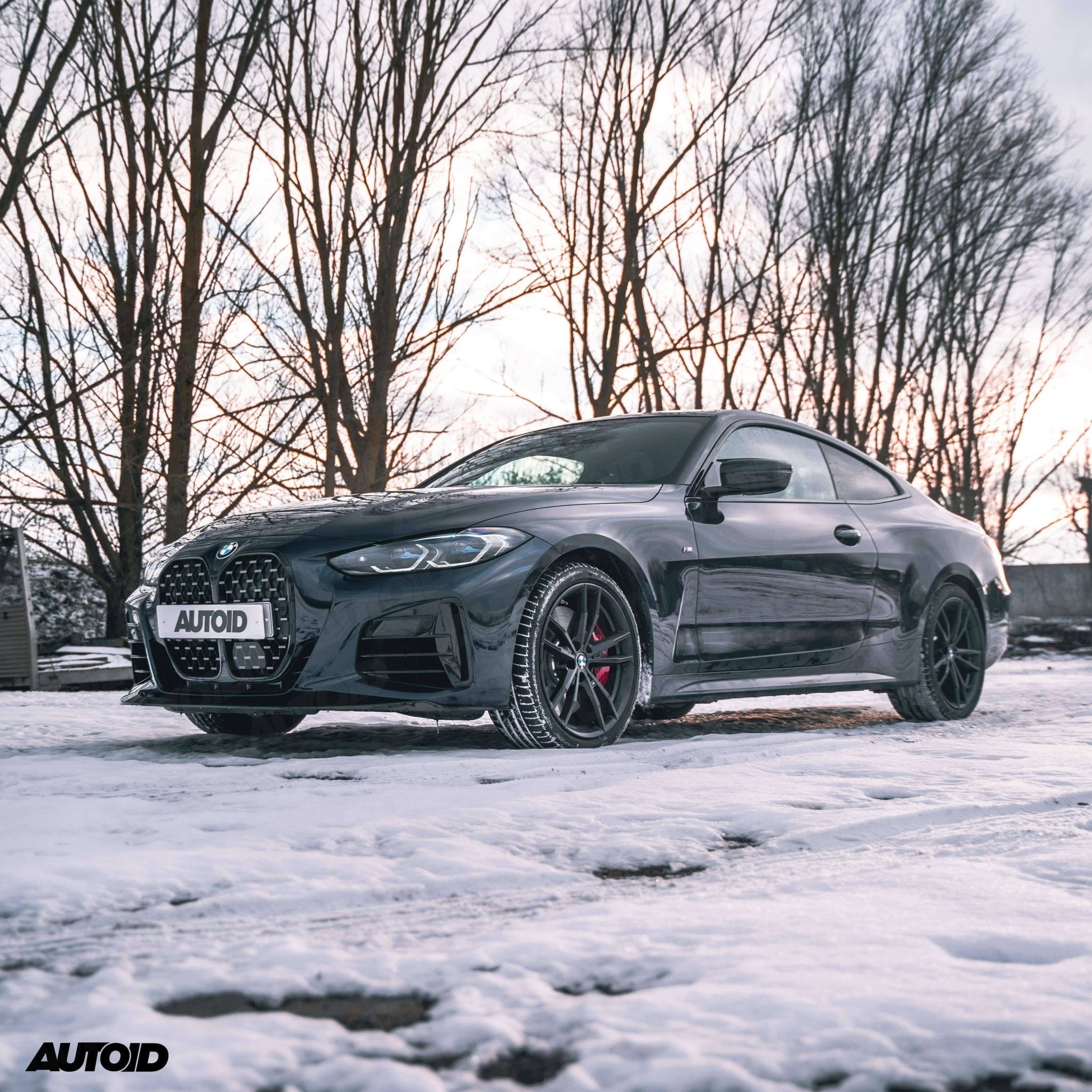 Gloss Black Performance Front Splitter for BMW 4 Series by FORM (2020+, G22 G23) FORM Industries