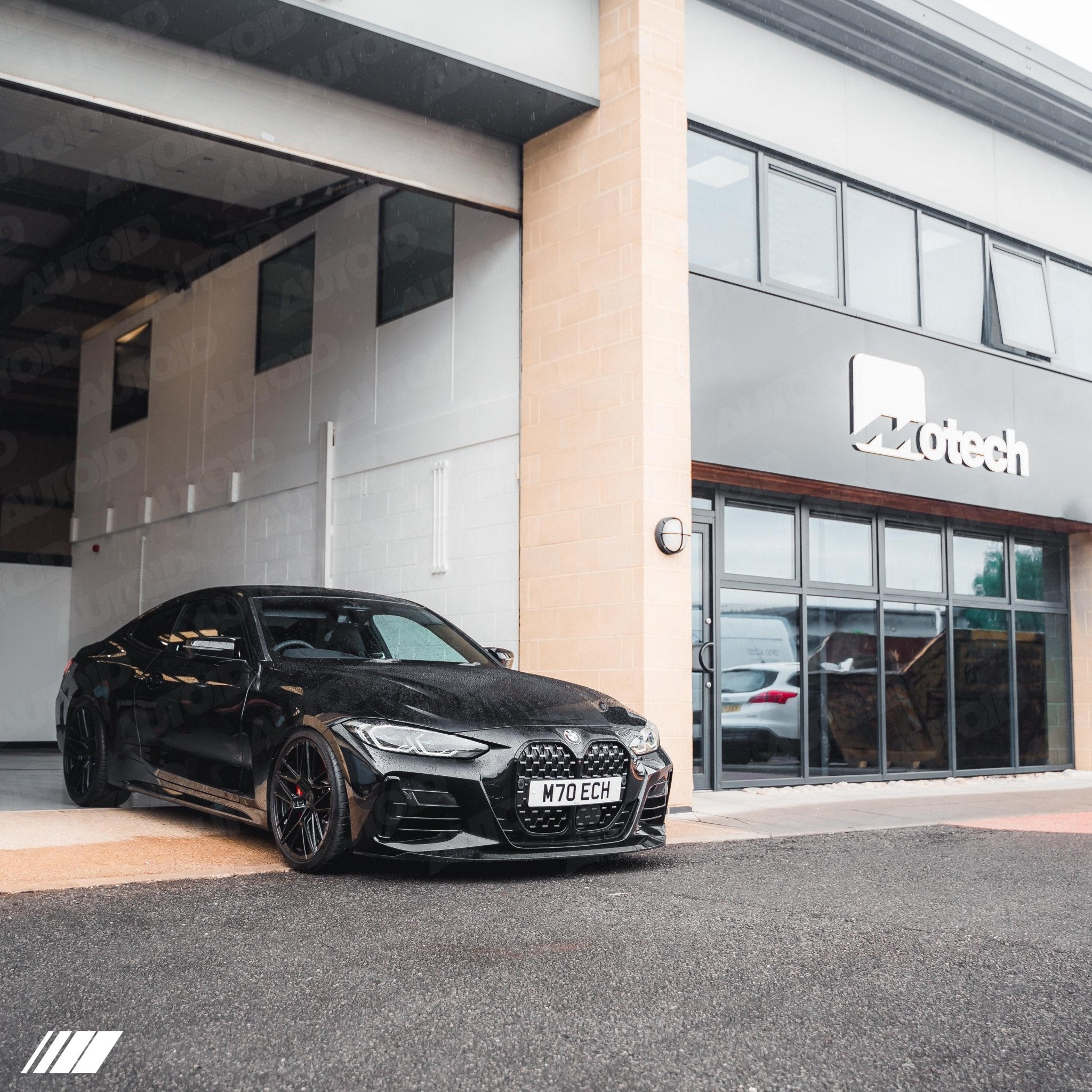 Gloss Black Performance Front Splitter for BMW 4 Series by FORM (2020+, G22 G23) FORM Industries