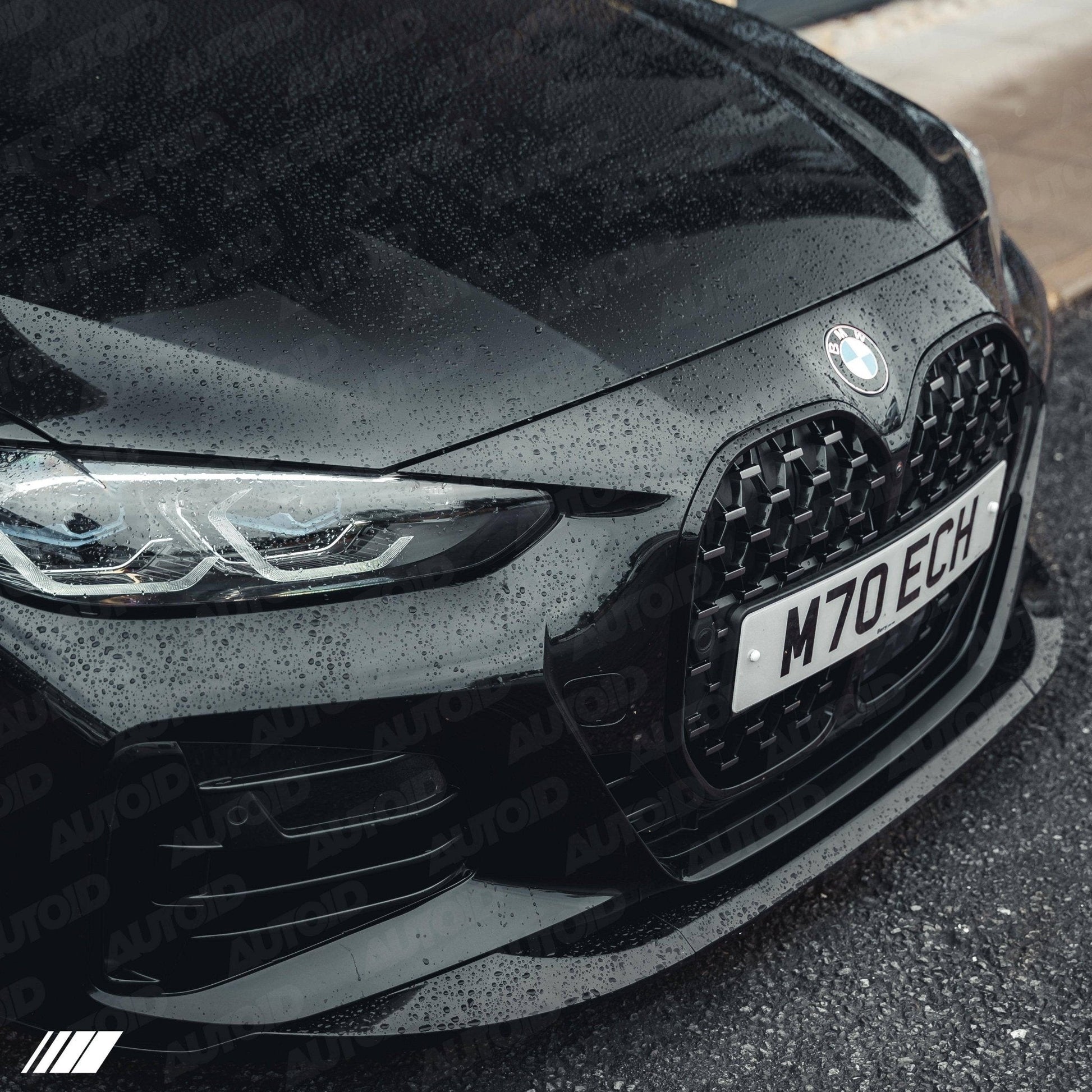 Gloss Black Performance Front Splitter for BMW 4 Series by FORM (2020+, G22 G23) FORM Industries