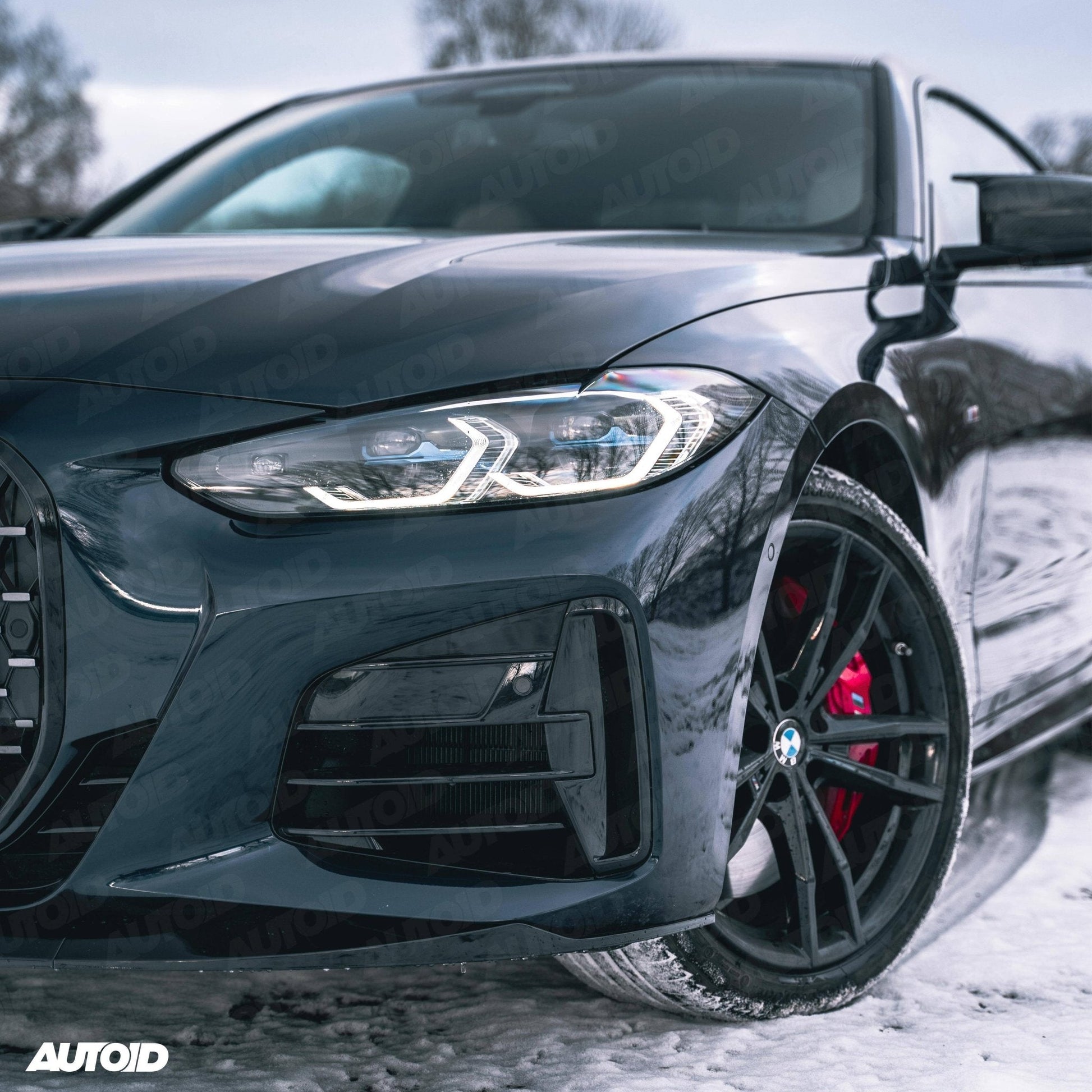 Gloss Black Performance Front Splitter for BMW 4 Series by FORM (2020+, G22 G23) FORM Industries
