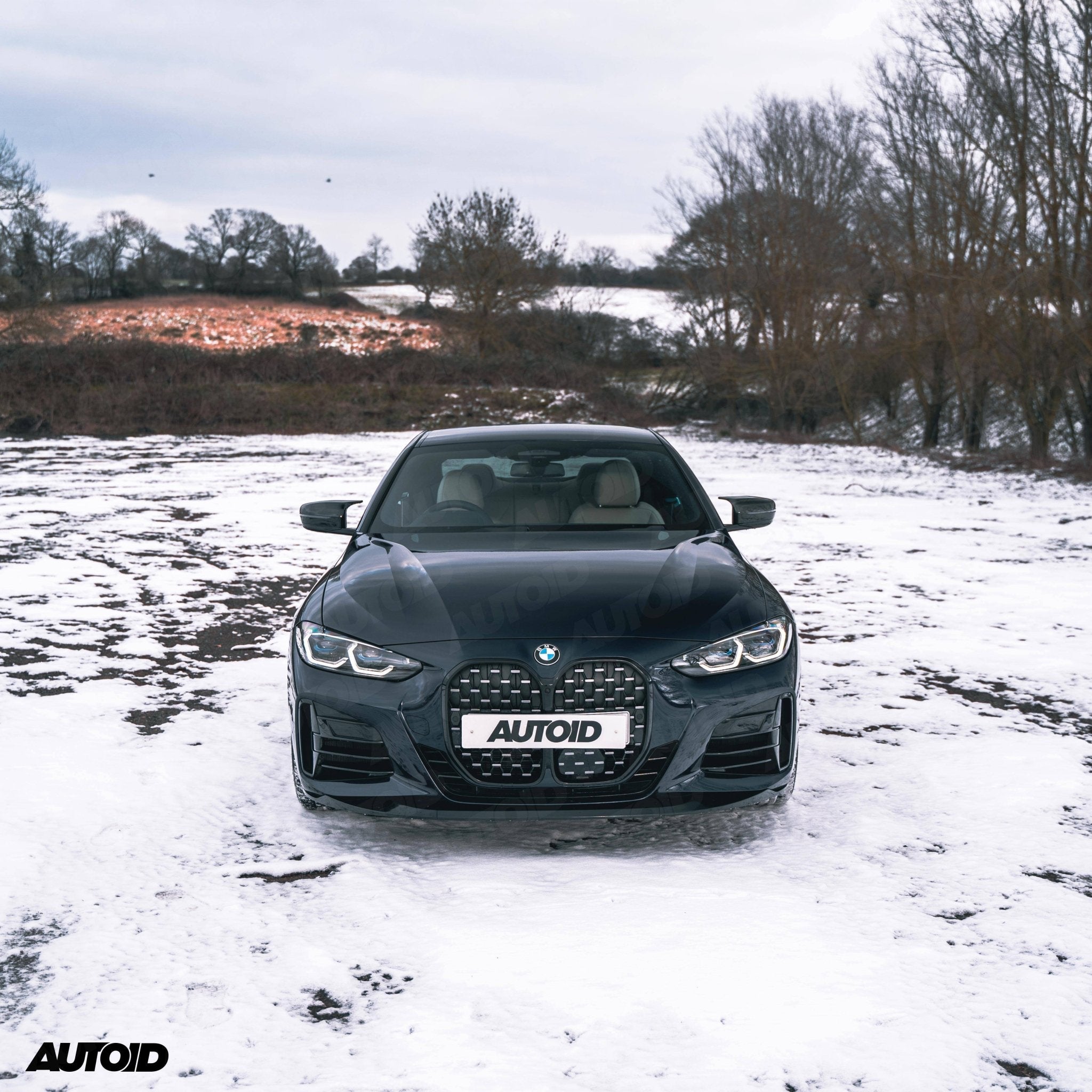 Gloss Black Performance Front Splitter for BMW 4 Series by FORM (2020+, G22 G23) FORM Industries