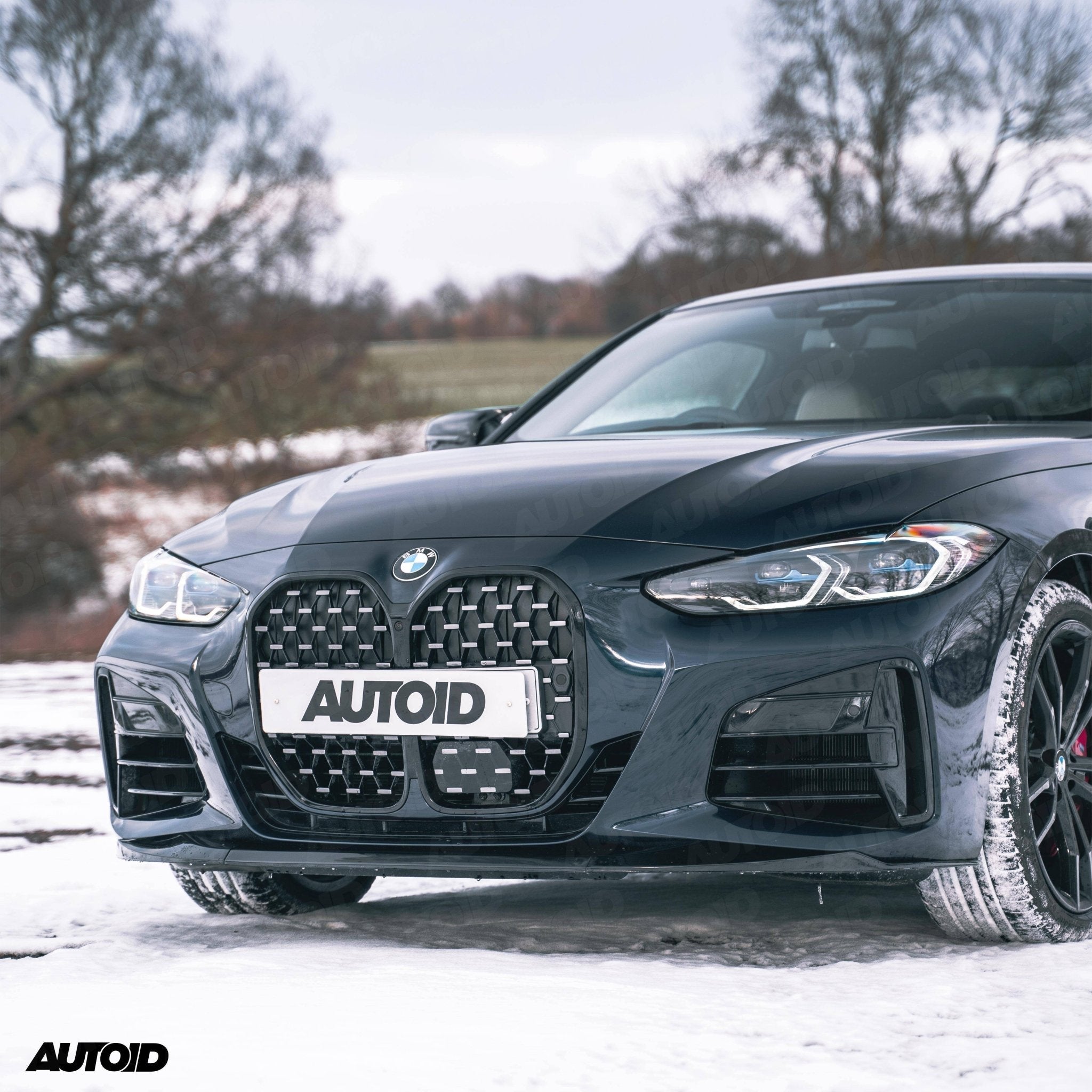 Gloss Black Performance Front Splitter for BMW 4 Series by FORM (2020+, G22 G23) FORM Industries