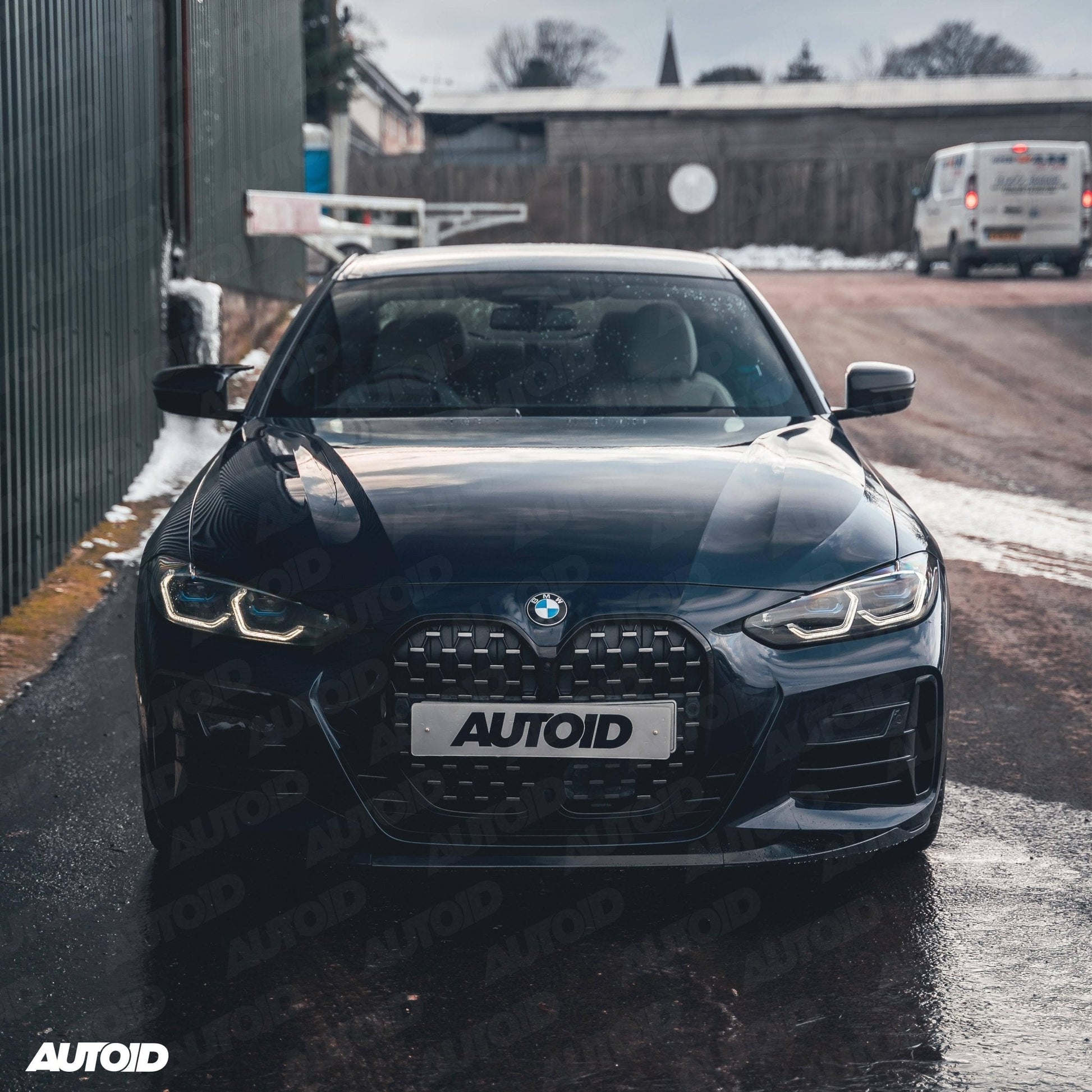 Gloss Black Performance Front Splitter for BMW 4 Series by FORM (2020+, G22 G23) FORM Industries