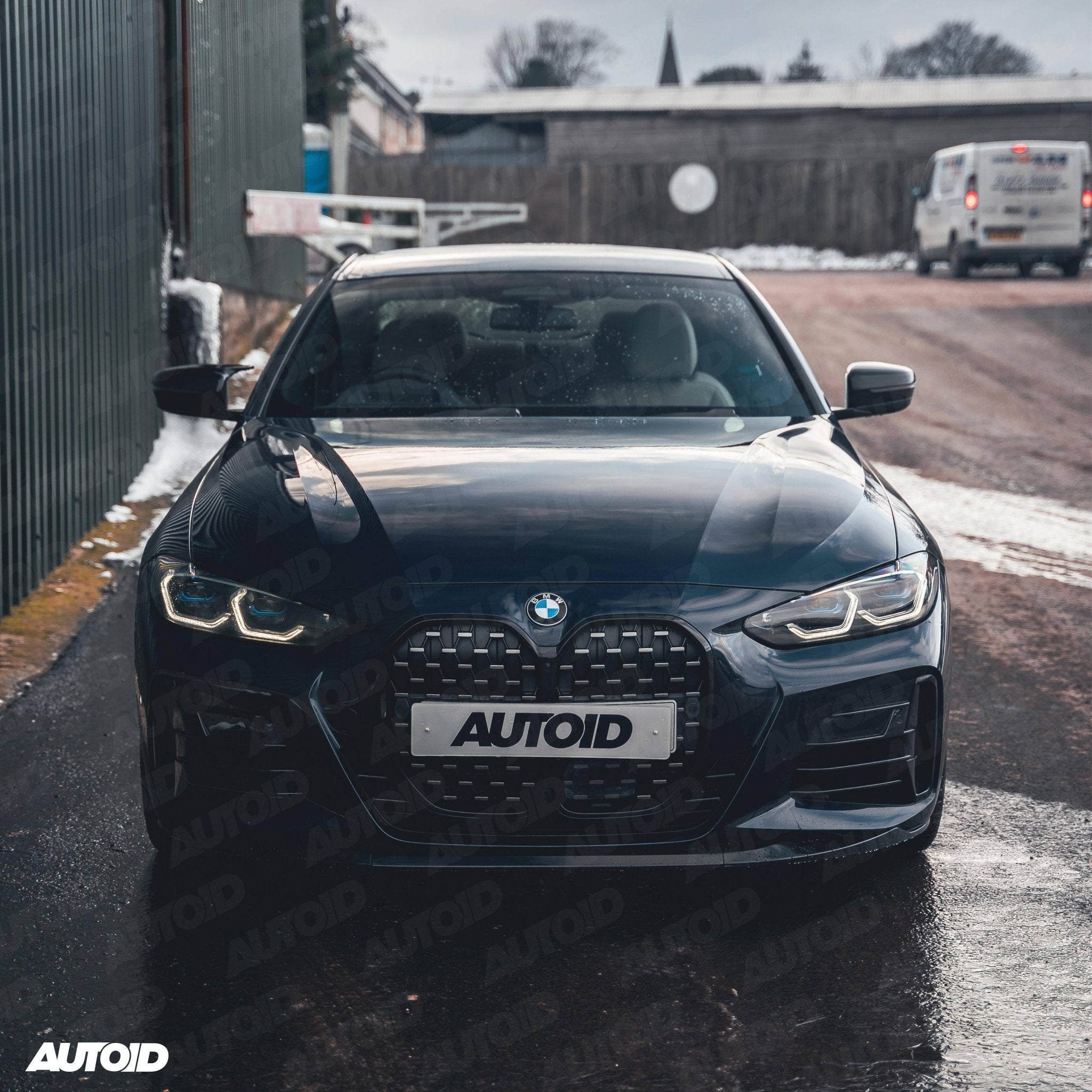 Gloss Black Performance Front Splitter for BMW 4 Series by FORM (2020+, G22 G23) FORM Industries