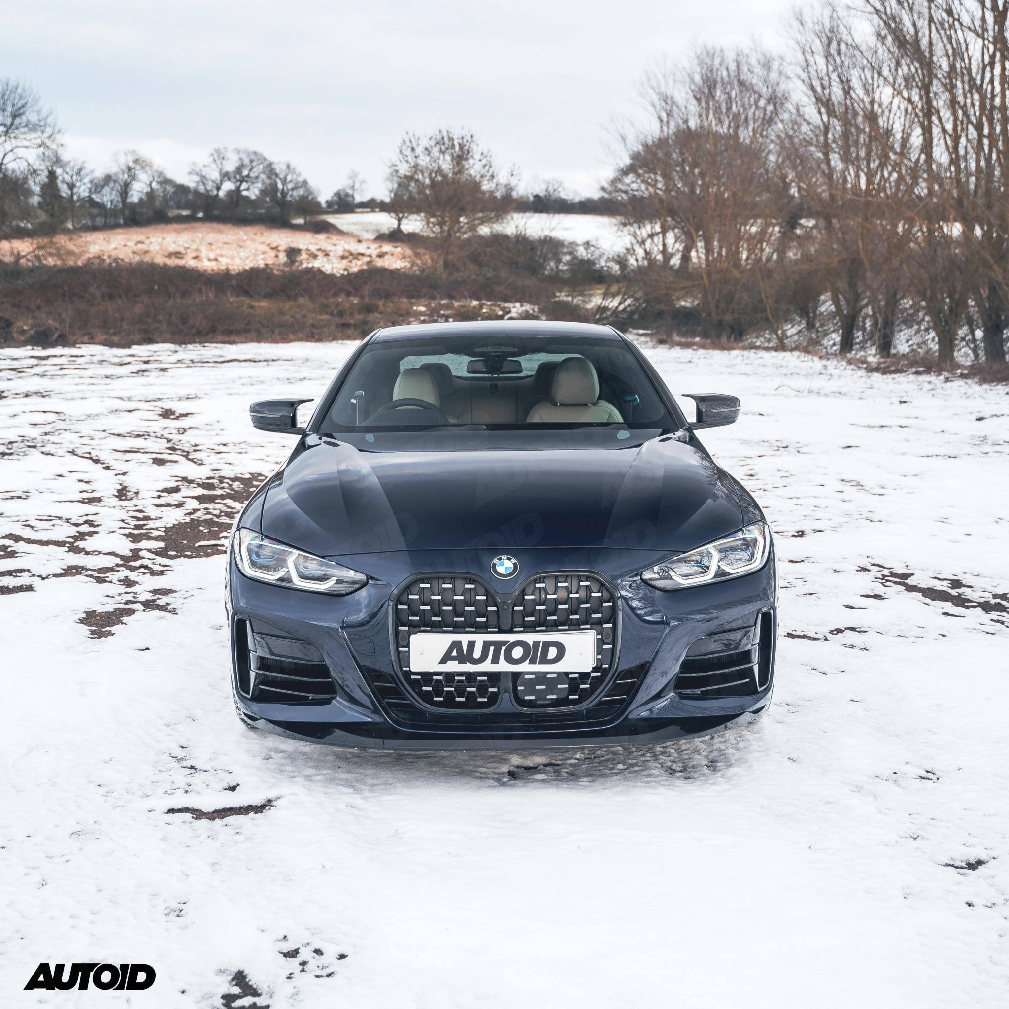 Gloss Black Performance Front Splitter for BMW 4 Series by FORM (2020+, G22 G23) FORM Industries