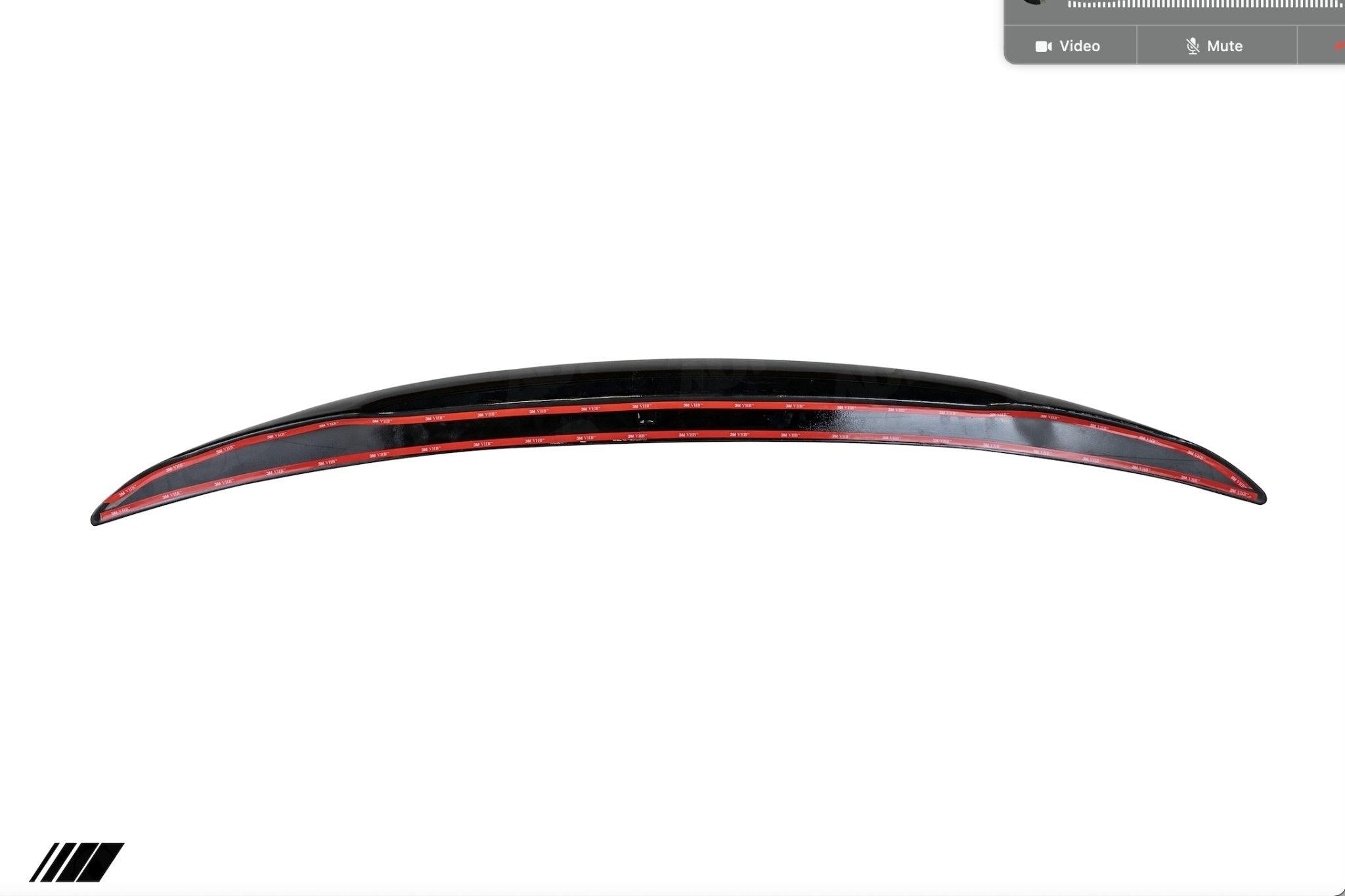 Gloss Black Performance Rear Spoiler for BMW 5 Series & M5 by FORM (2017+, G30 F90) FORM Industries