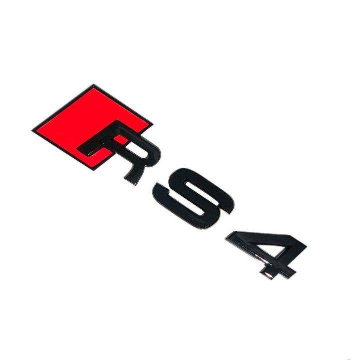 Gloss Black Rear Model Badge for Audi RS4 FORM Industries
