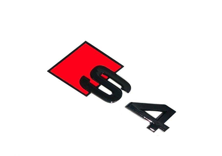 Gloss Black Rear Model Badge for Audi S4 FORM Industries