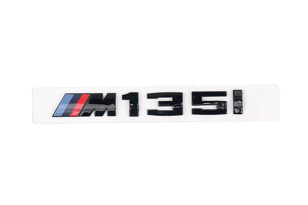 Gloss Black Rear Model Badge for BMW 1 Series M135i by FORM (F20 F21 F40) FORM Industries
