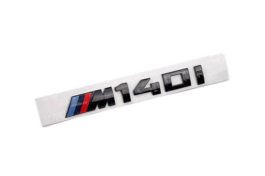 Gloss Black Rear Model Badge for BMW 1 Series M140i by FORM (F20 F21) FORM Industries