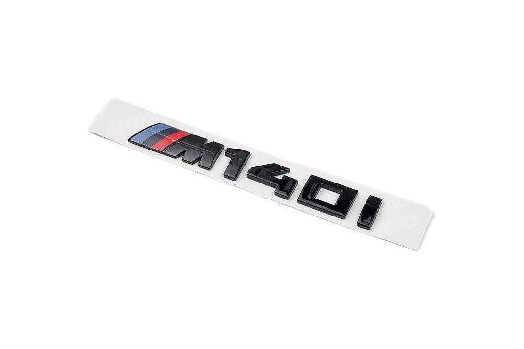 Gloss Black Rear Model Badge for BMW 1 Series M140i by FORM (F20 F21) FORM Industries