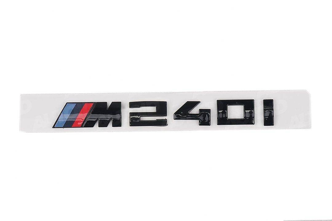 Gloss Black Rear Model Badge for BMW 2 Series M240i by FORM (G42 F22 F23) FORM Industries
