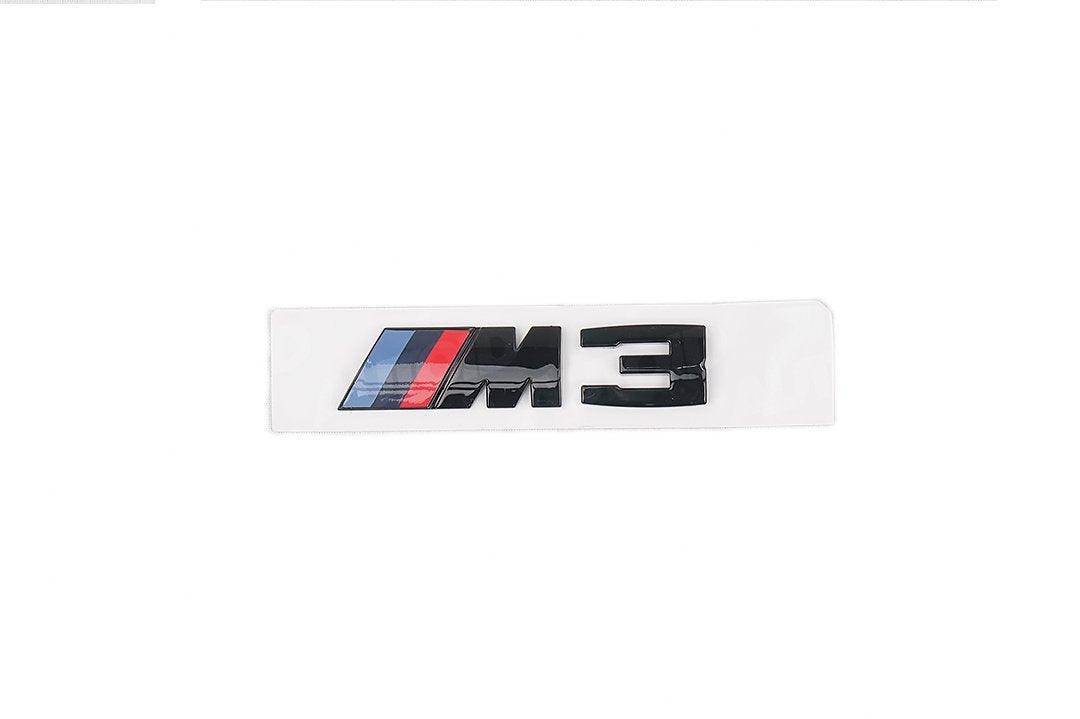 Gloss Black Rear Model Badge for BMW M3 FORM Industries