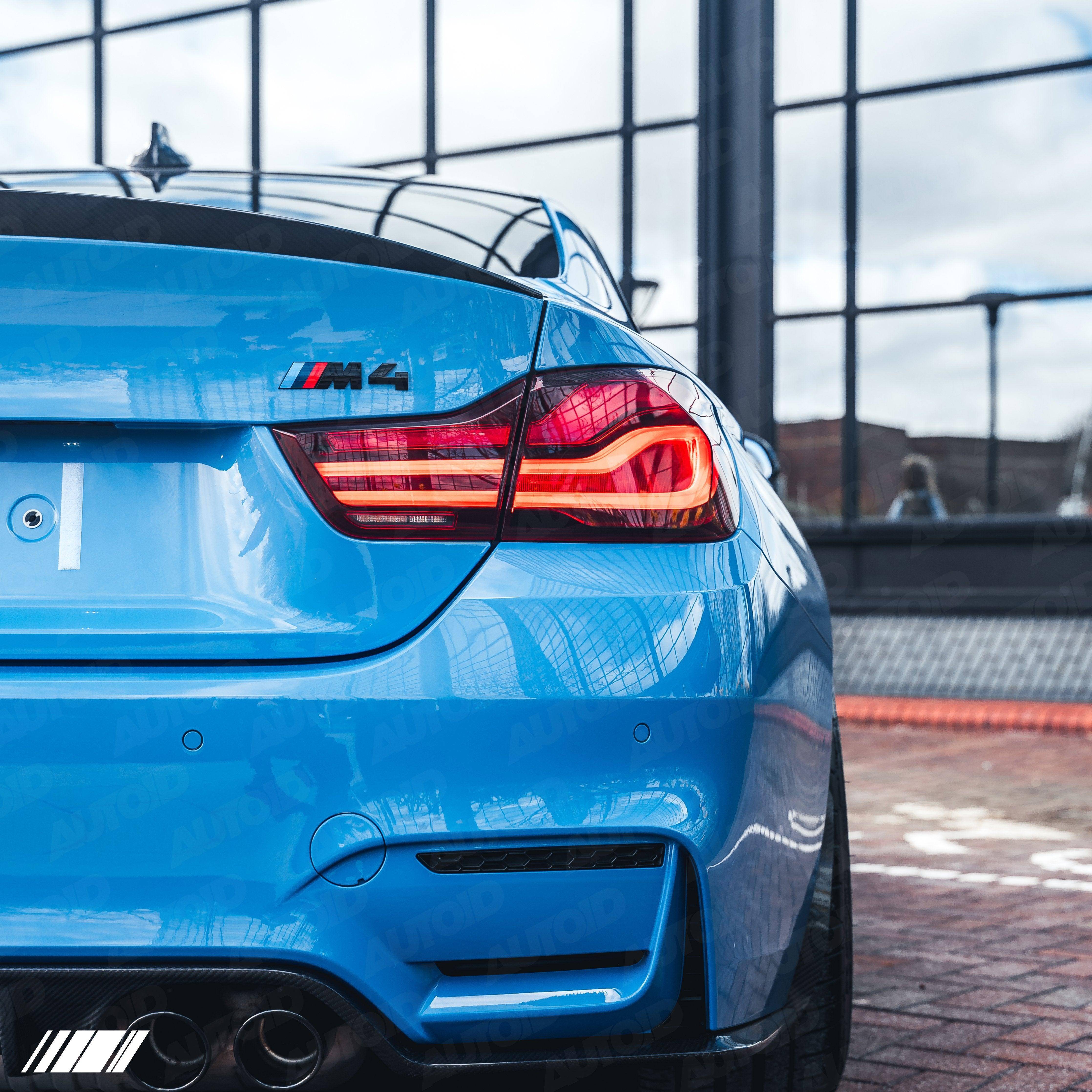 Gloss Black Rear Model Badge for BMW M4 FORM Industries