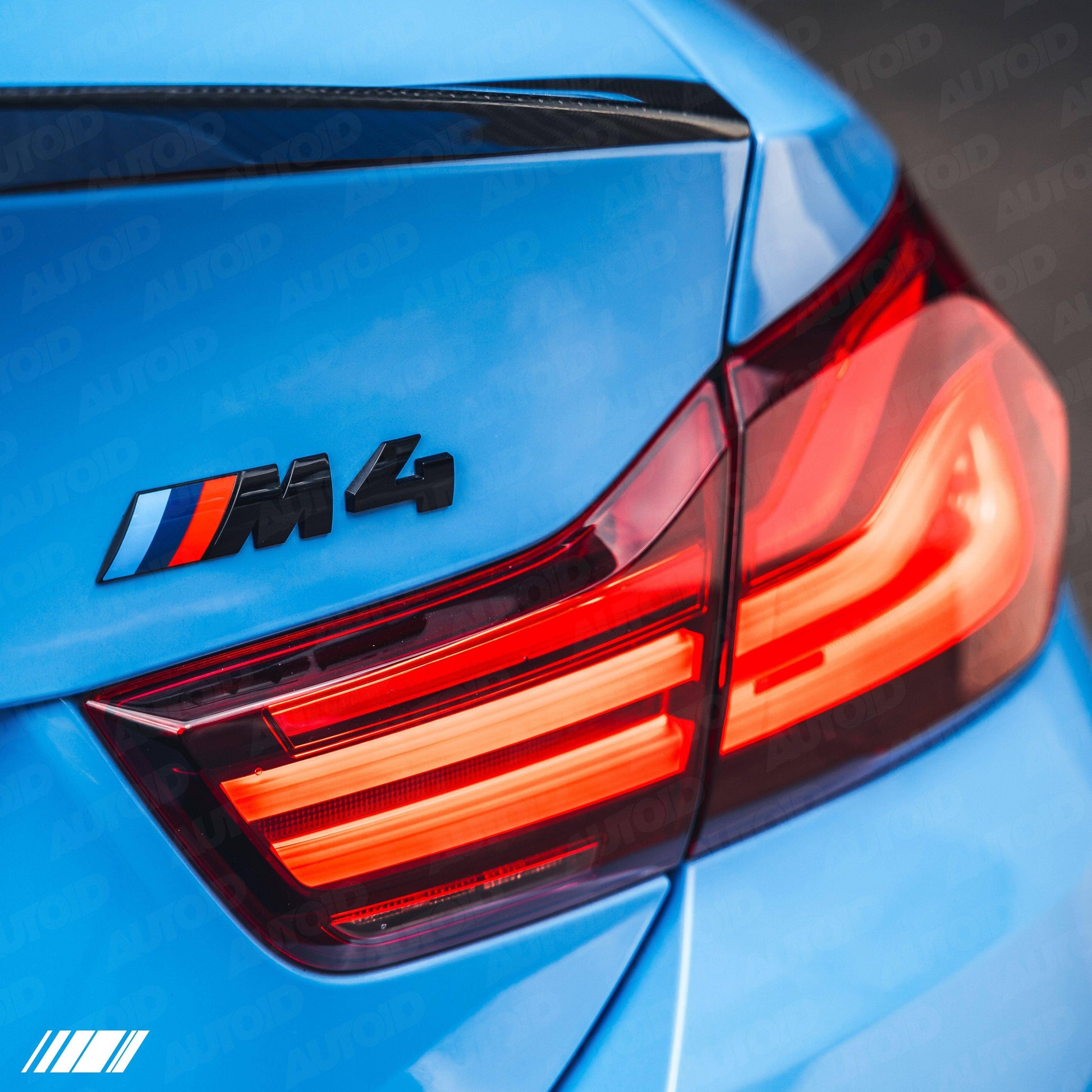 Gloss Black Rear Model Badge for BMW M4 FORM Industries