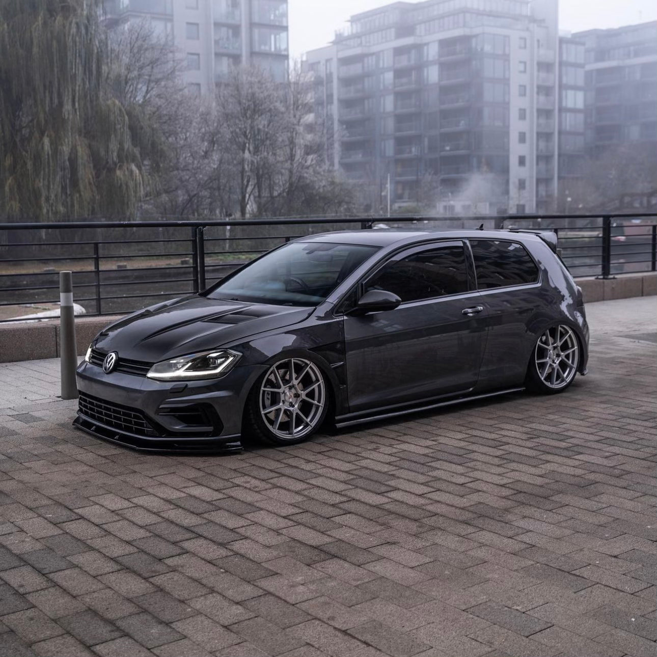 VW Golf Mk7 & Mk7.5 Carbon Fibre Front Fenders by FORM (2013-2020) FORM Industries