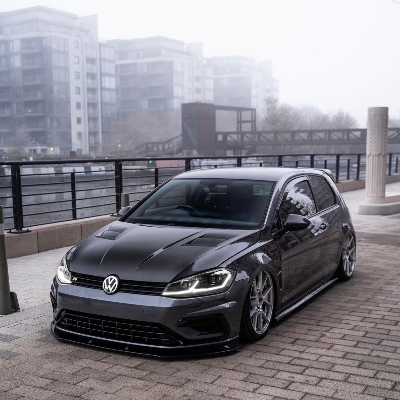 VW Golf Mk7 & Mk7.5 Carbon Fibre Front Fenders by FORM (2013-2020) FORM Industries