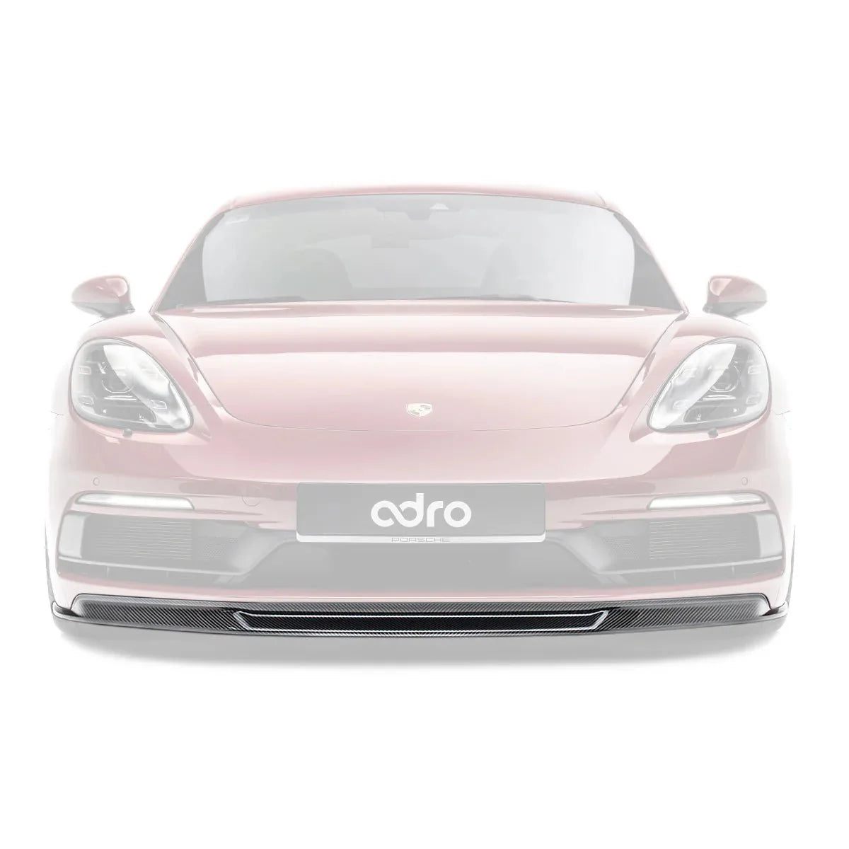 Porsche 718 Pre-Preg Carbon Fibre Front Lip by ADRO