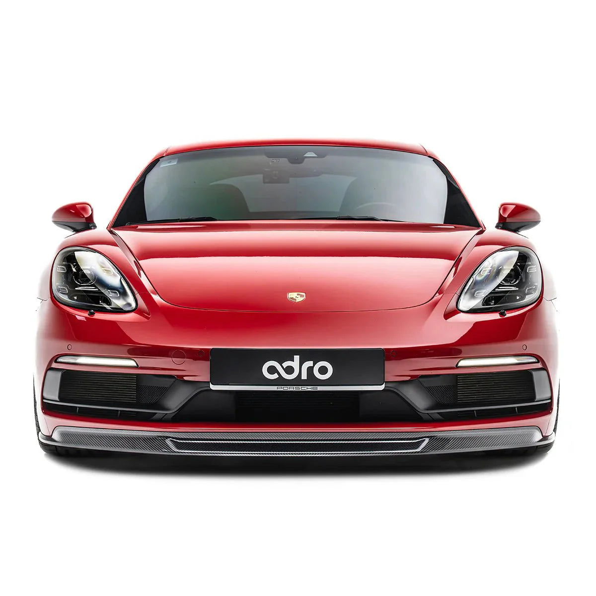 Porsche 718 Pre-Preg Carbon Fibre Front Lip by ADRO