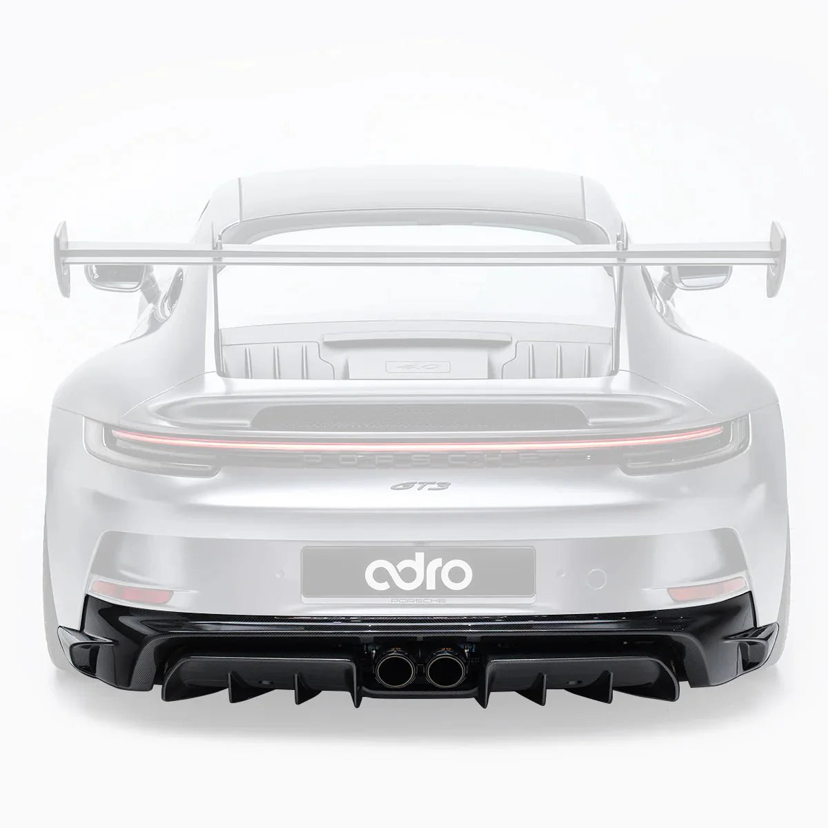 Porsche 992.1 GT3 Pre-Preg Carbon Fibre Rear Apron Panel by Adro