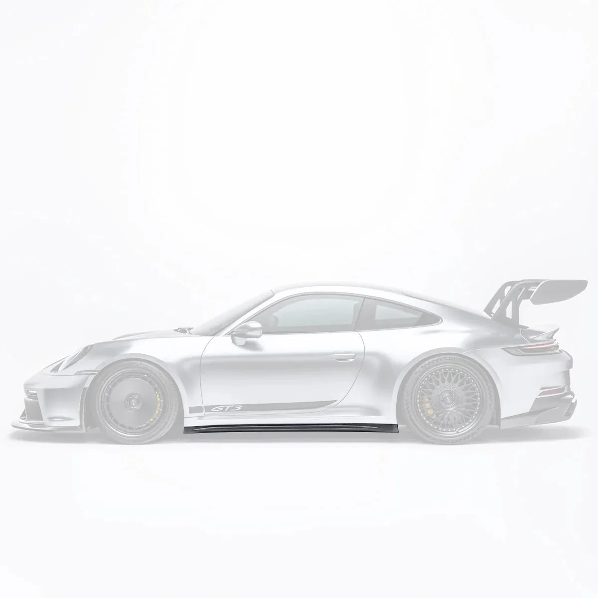 Porsche 992.1 GT3 Pre-Preg Carbon Fibre Side Skirts by Adro