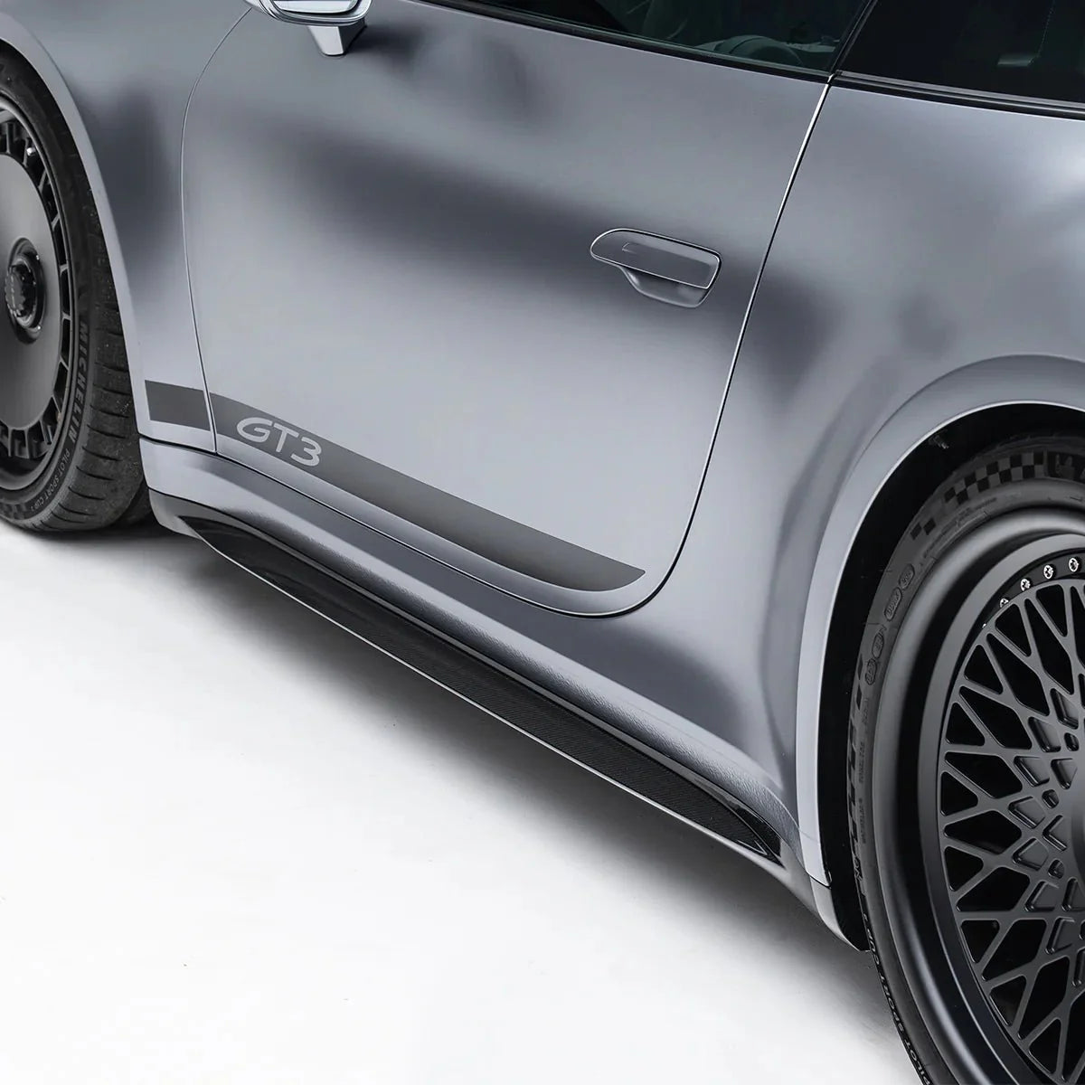 Porsche 992.1 GT3 Pre-Preg Carbon Fibre Side Skirts by Adro