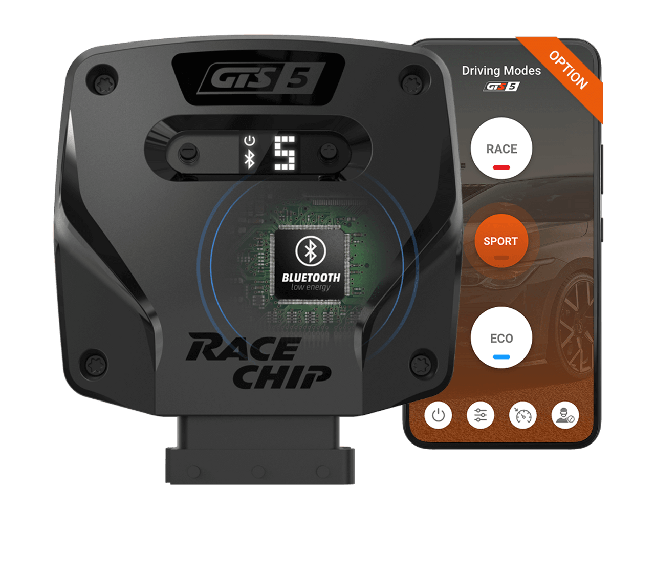 RaceChip Vw Scirocco Iii 13 From (2008) - 2.0 Tsi R 265 HP 195 KW Tuning Box