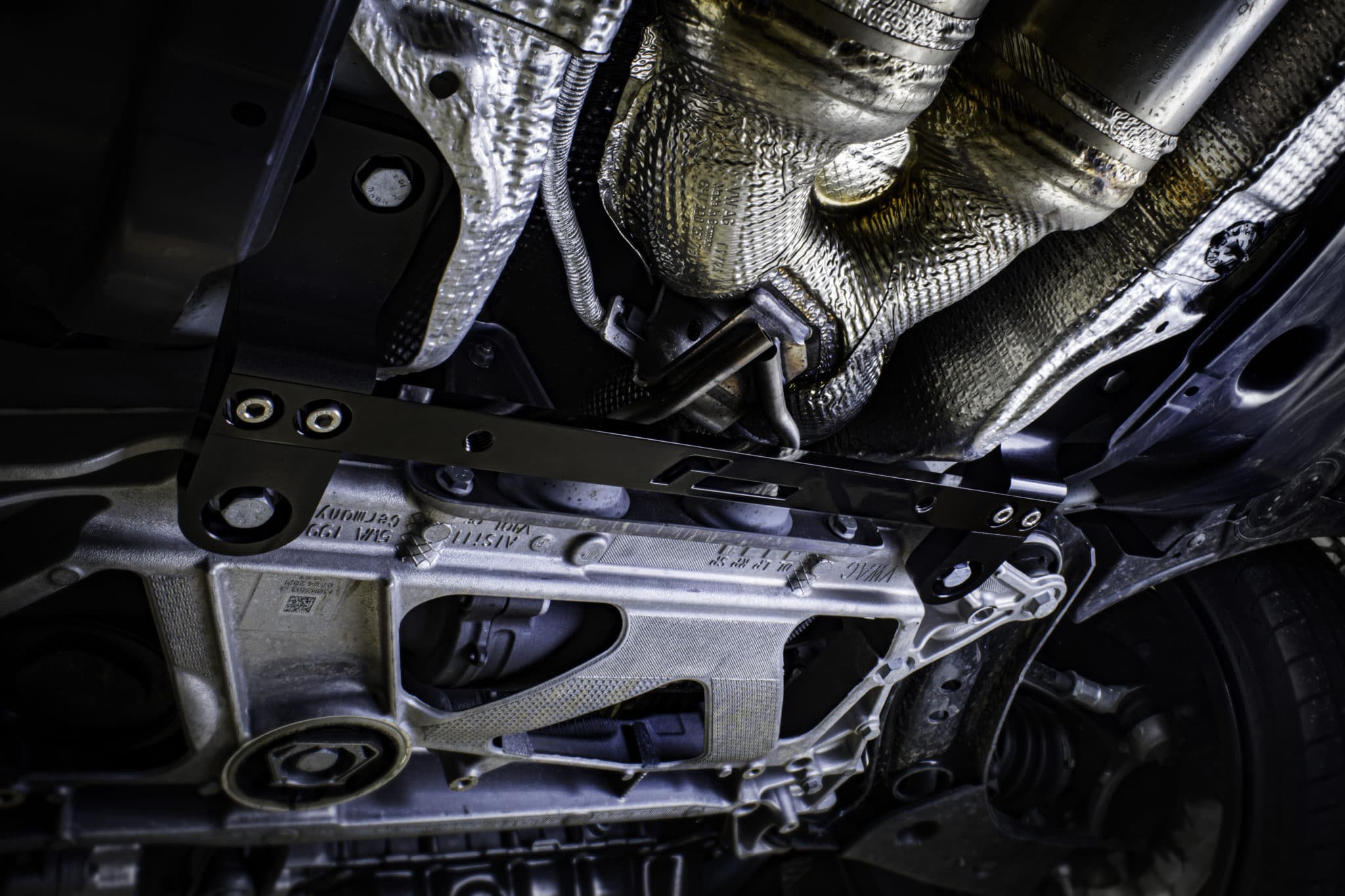 Racingline Front Subframe Brace for MQB/MQB EVO - VWR810006