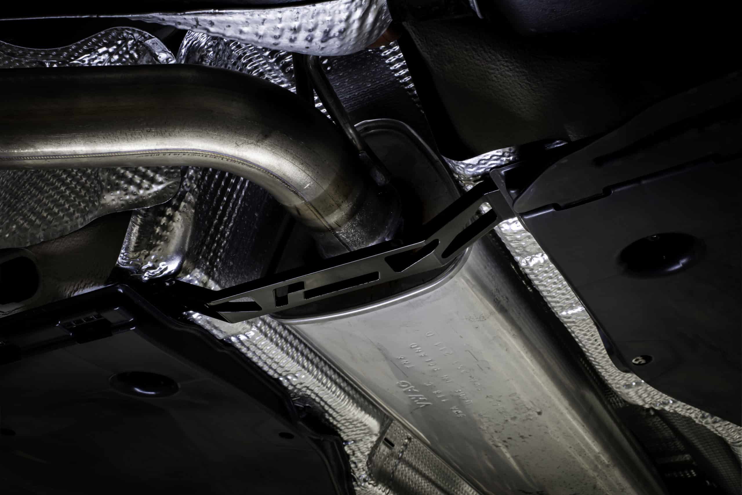 Racingline Billet Underbody Tunnel Braces - MQB Models