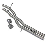 034Motorsport Audi (B9/B9.5) S4 3.0T Res-X Resonator Delete and X-Pipe