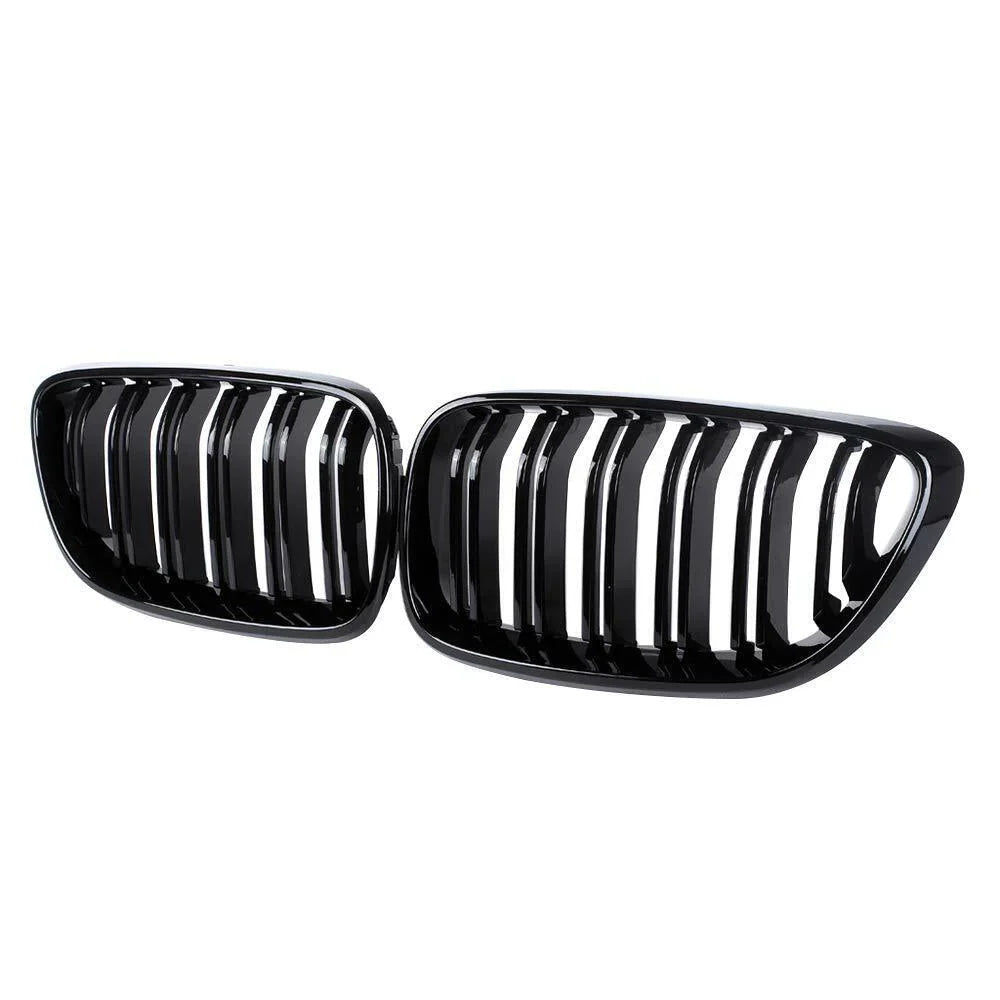 BMW M2 F87, 2 Series, M235i & M240i F22 F23 Gloss Black Kidney Grilles by FORM (2014-2020) FORM Industries