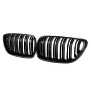 BMW M2 F87, 2 Series, M235i & M240i F22 F23 Gloss Black Kidney Grilles by FORM (2014-2020) FORM Industries