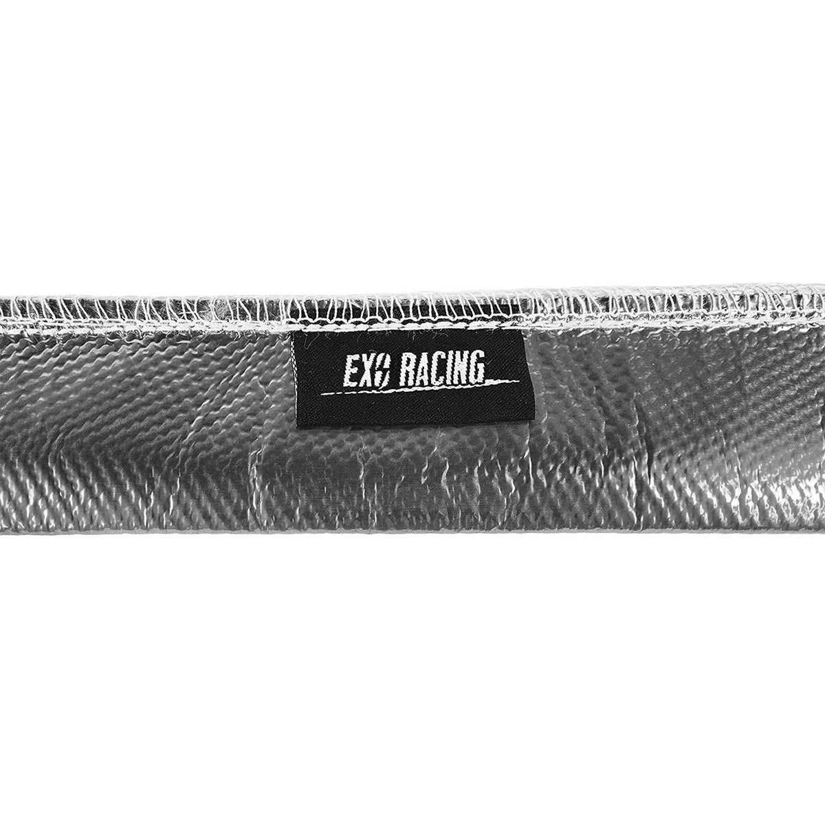 Exoracing sewn heat sleeve silver colour
