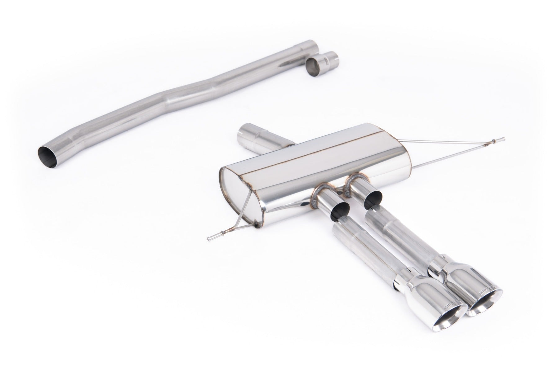 F66 Mini Cooper S Non-Resonated OPF/GPF Back System for Milltek Design Diffuser only