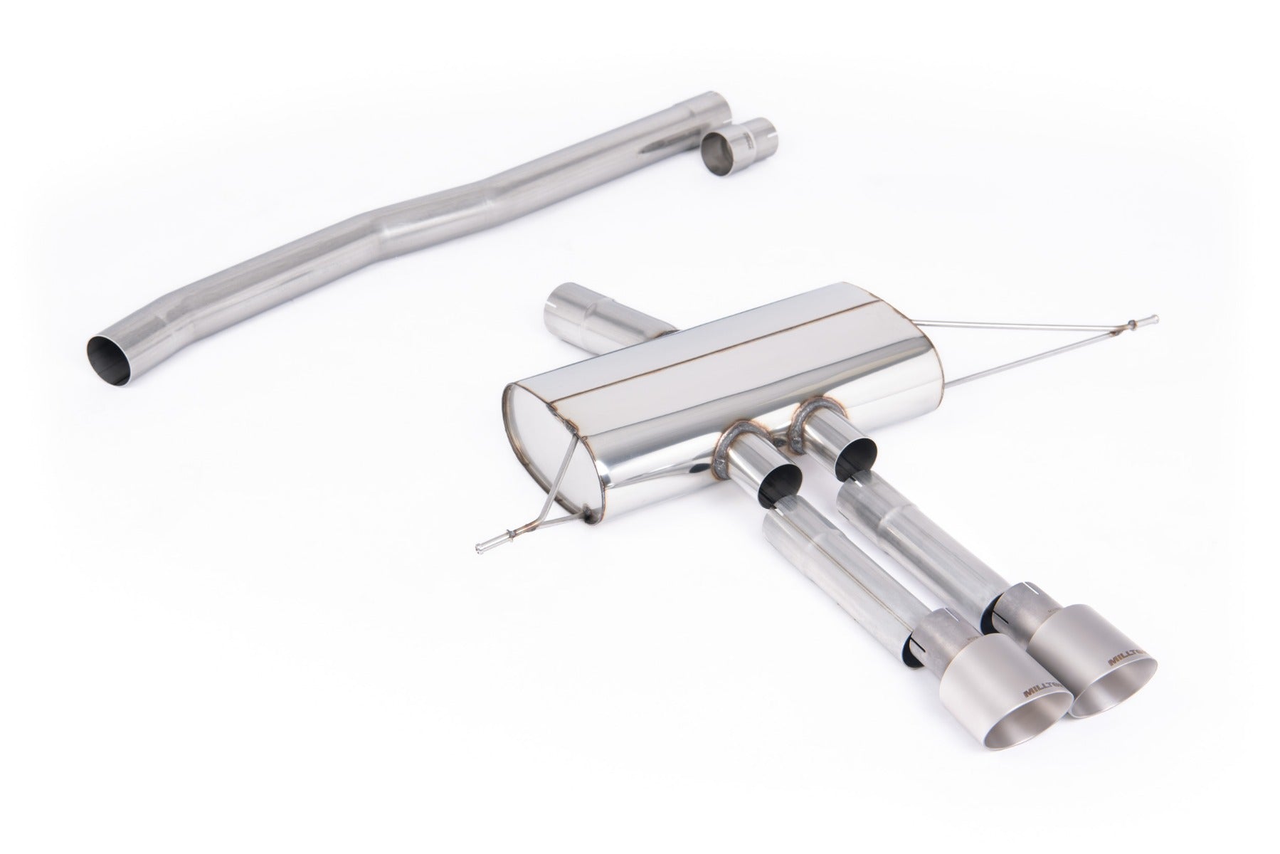 F66 Mini Cooper S Non-Resonated OPF/GPF Back System for Milltek Design Diffuser only