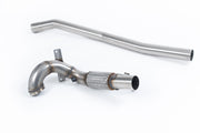 Large-bore Downpipe and De-cat (VW Golf R Mk7) (For Milltek Cat-Back)