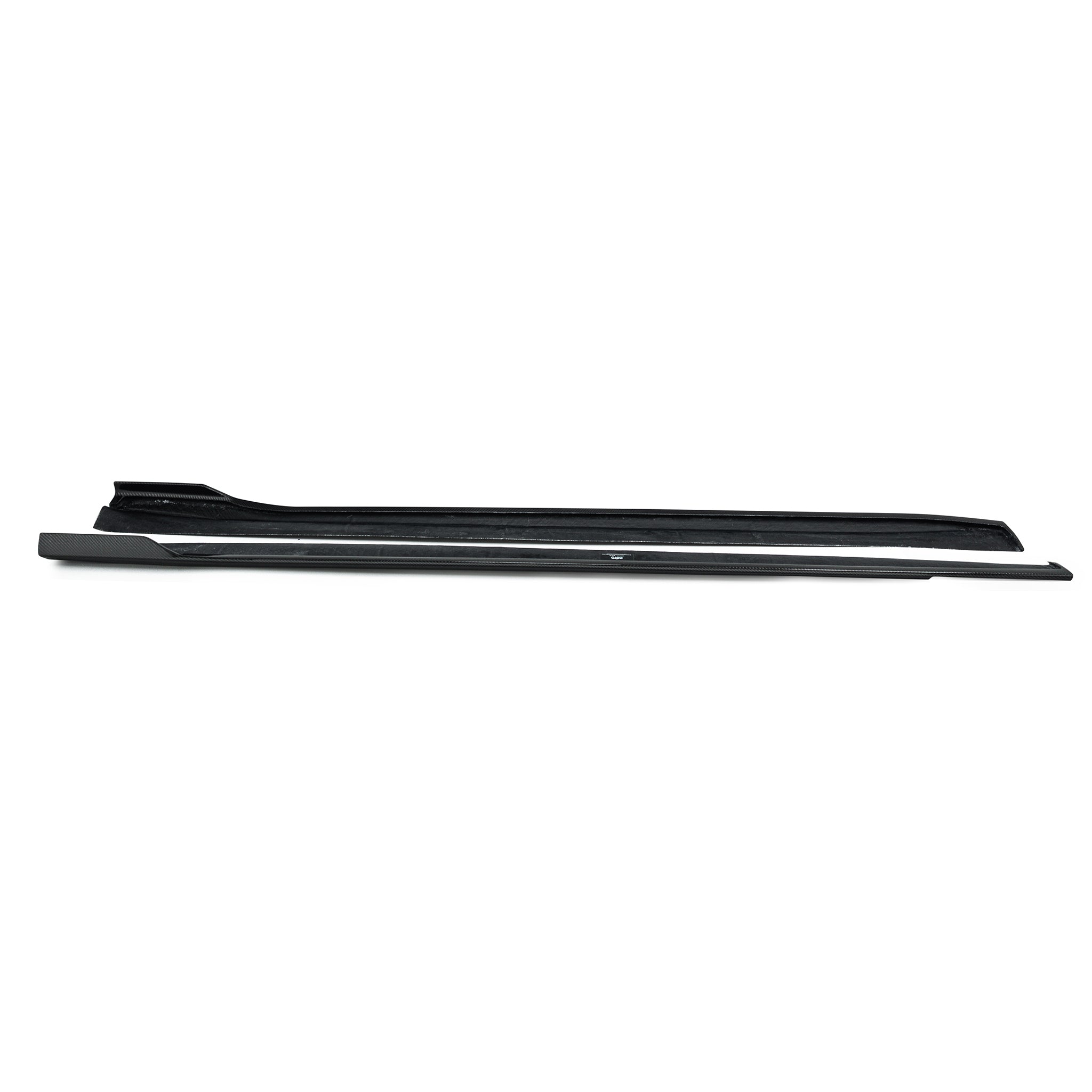Tesla Model 3 Carbon Fibre V2 Side Skirts by Adro (2017+)