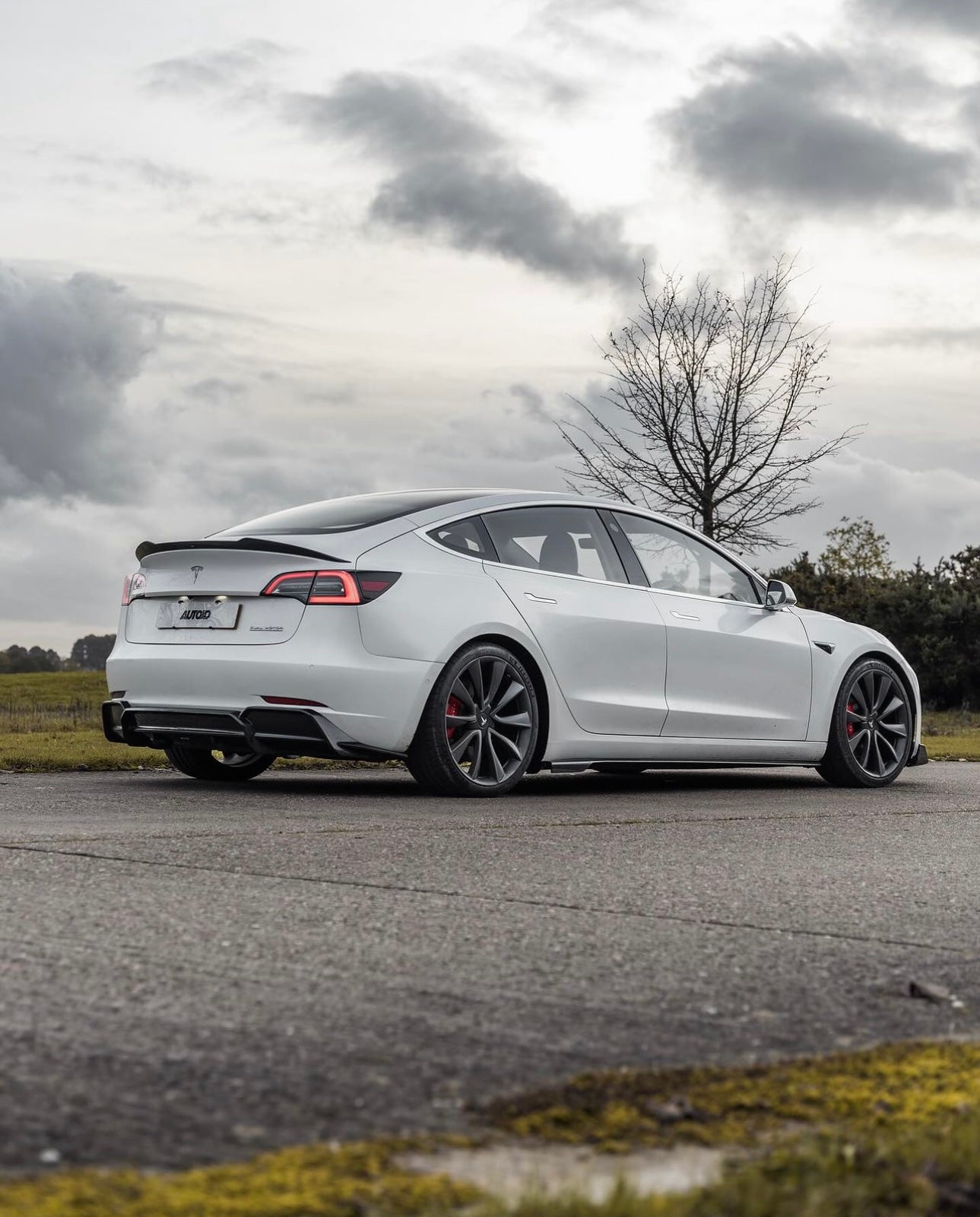 Tesla Model 3 Full Carbon Fibre V2 Body Kit by Adro (2017+)